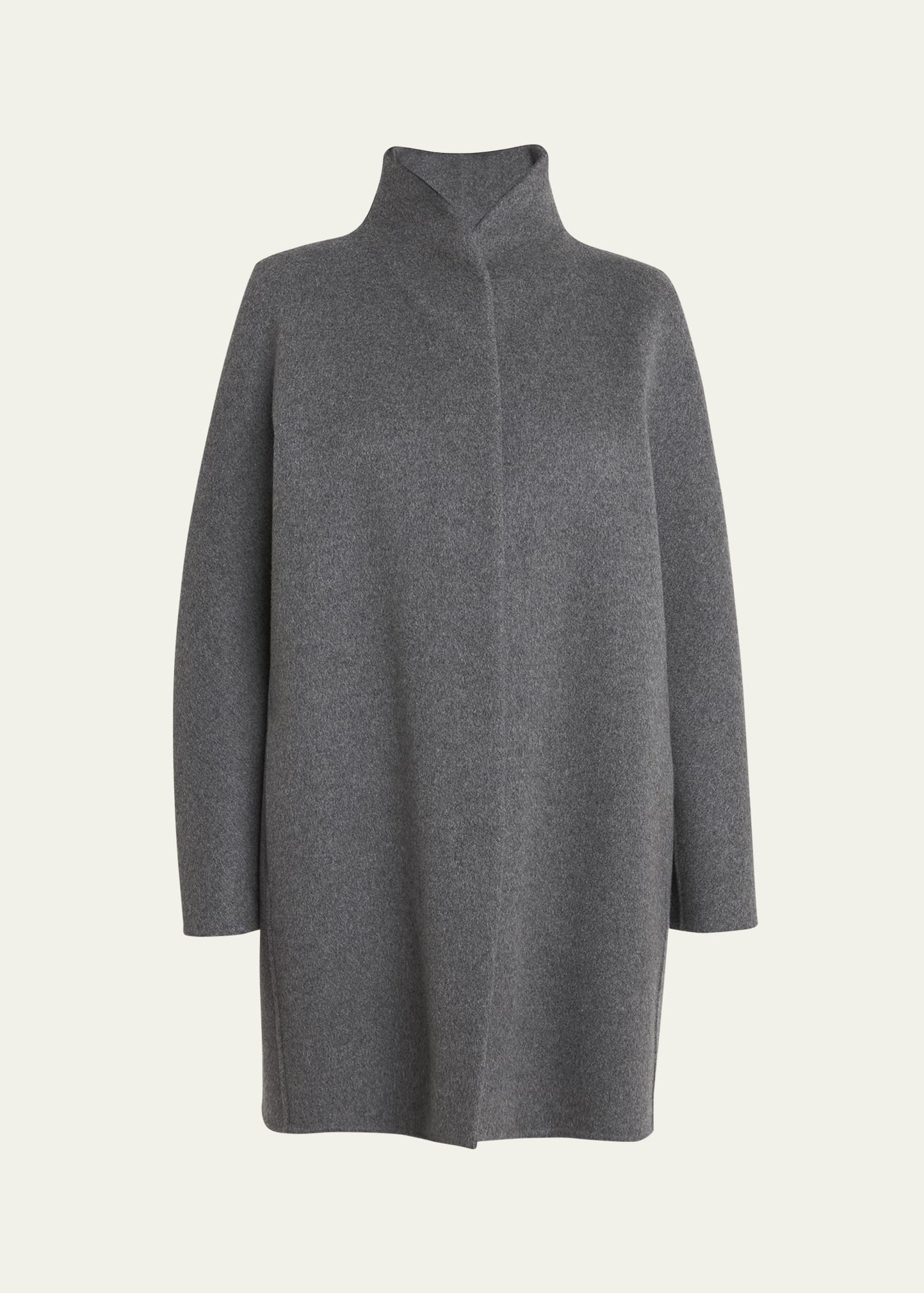 Loro Piana Scotty Double Baby Cashmere Single-Breasted Coat