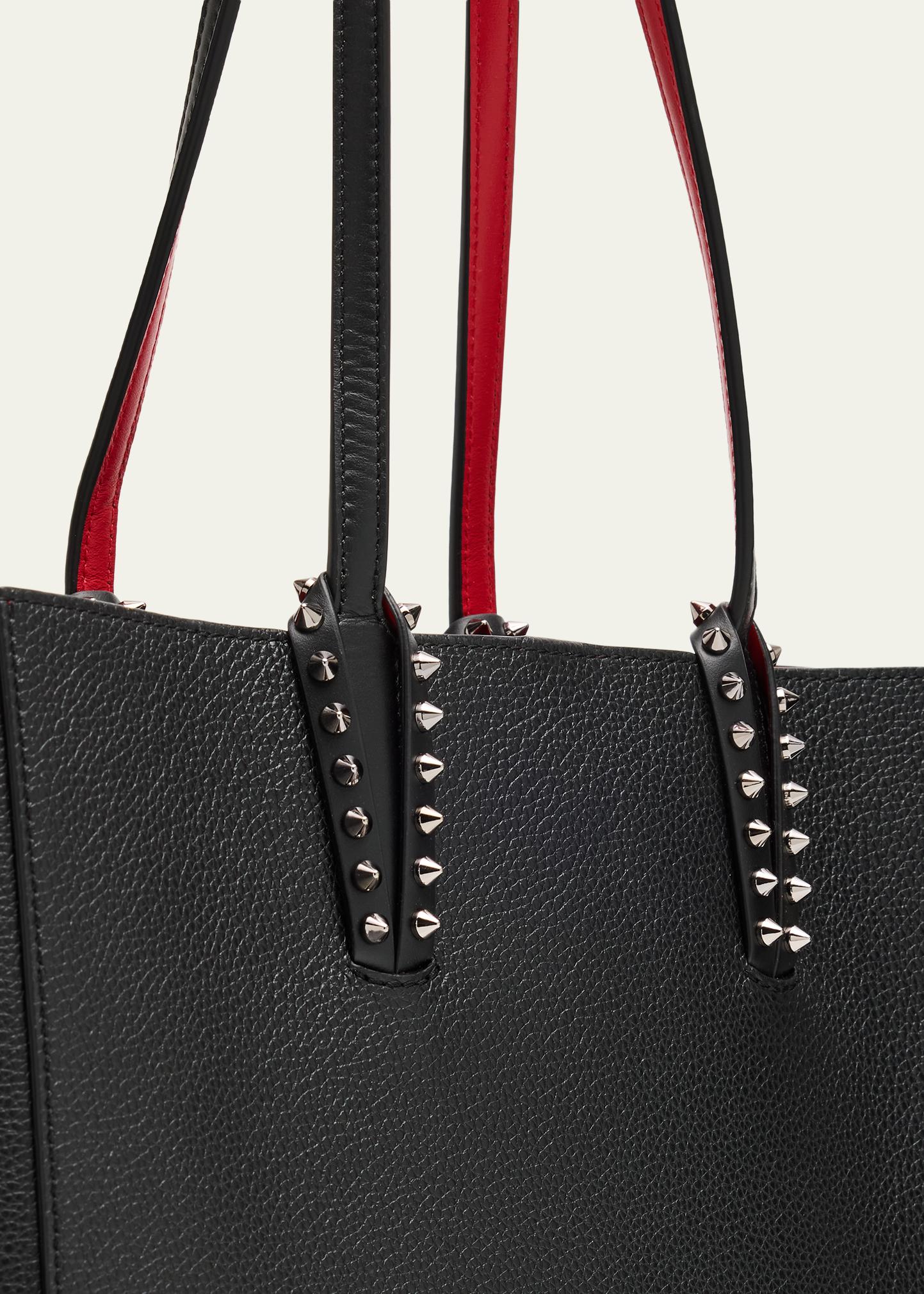 Christian Louboutin Cabata Soft Small Tote Bag in Grained Leather 