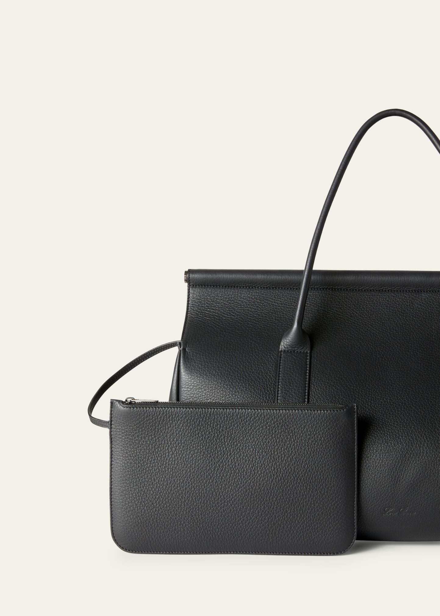 Loro Piana Men's Loom L42 Leather Weekender Bag - Bergdorf Goodman