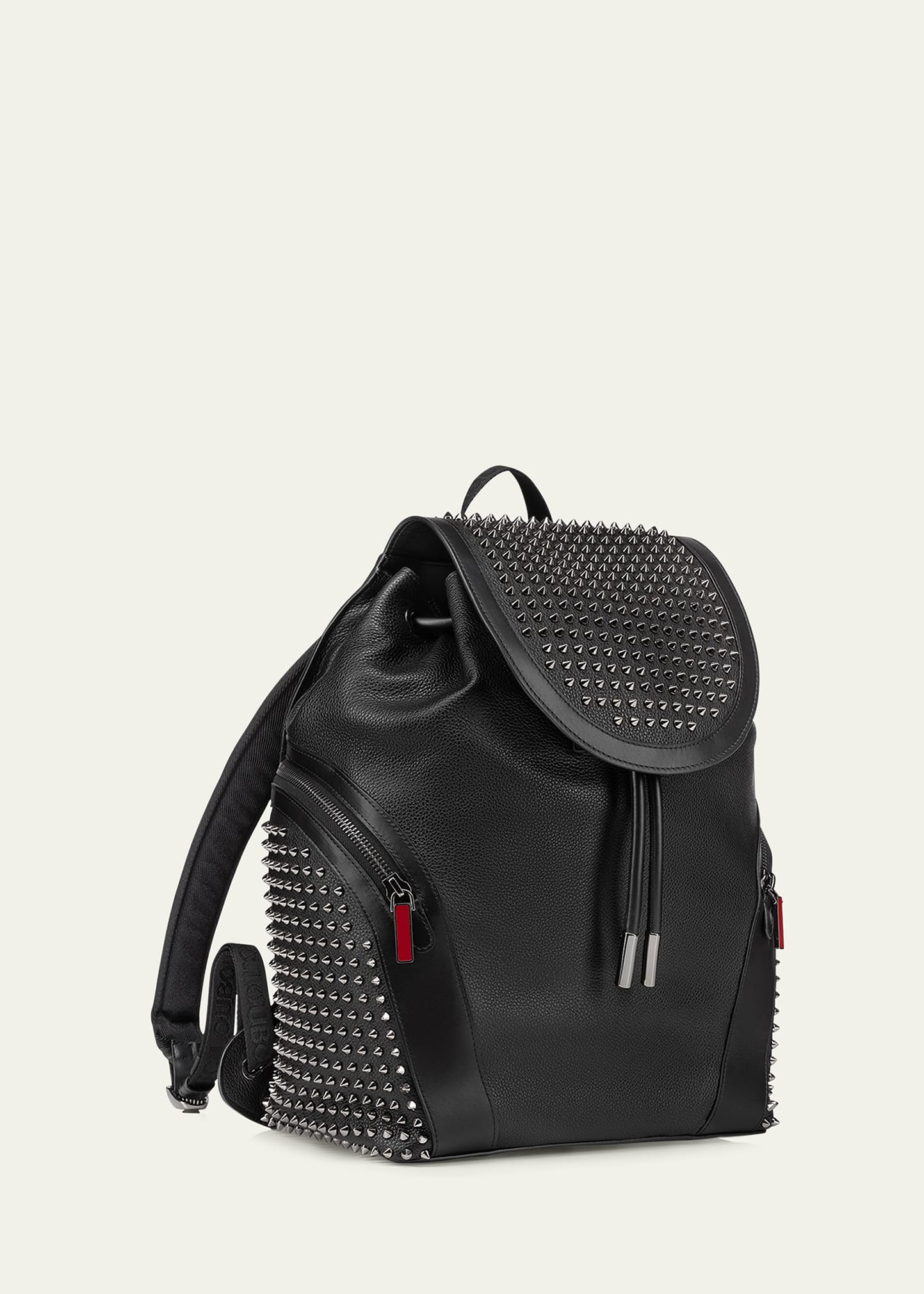 Christian Louboutin Men's Funky Spikes Leather Backpack - Bergdorf