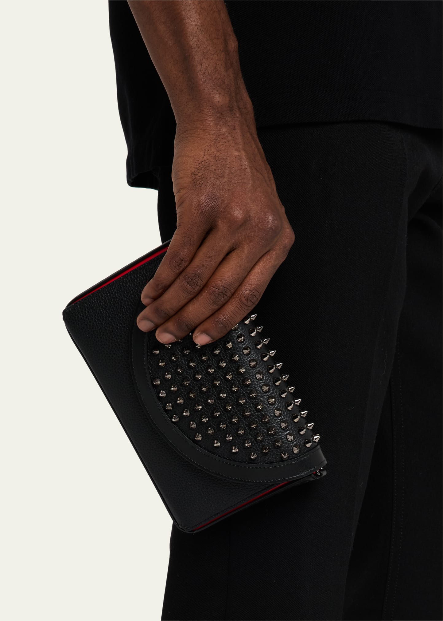 財布 Christian Louboutin Christian Louboutin Loubi54 Wallet on Chain in Alligator Embossed