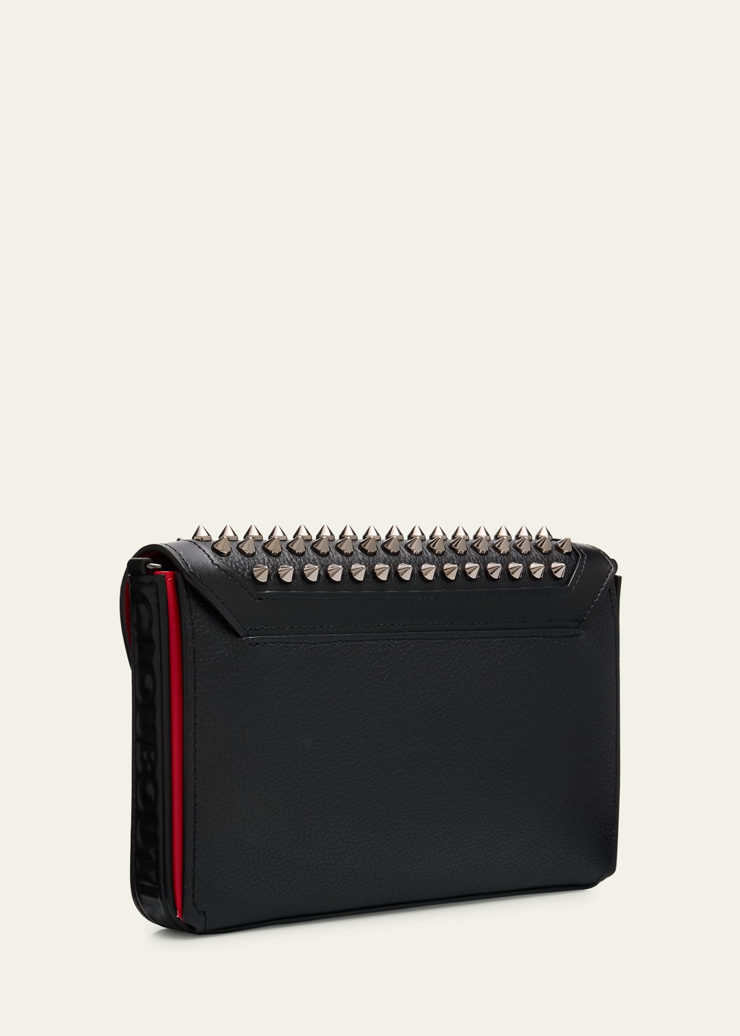 Christian Louboutin Men's Funky Empire Spikes Wallet on Strap