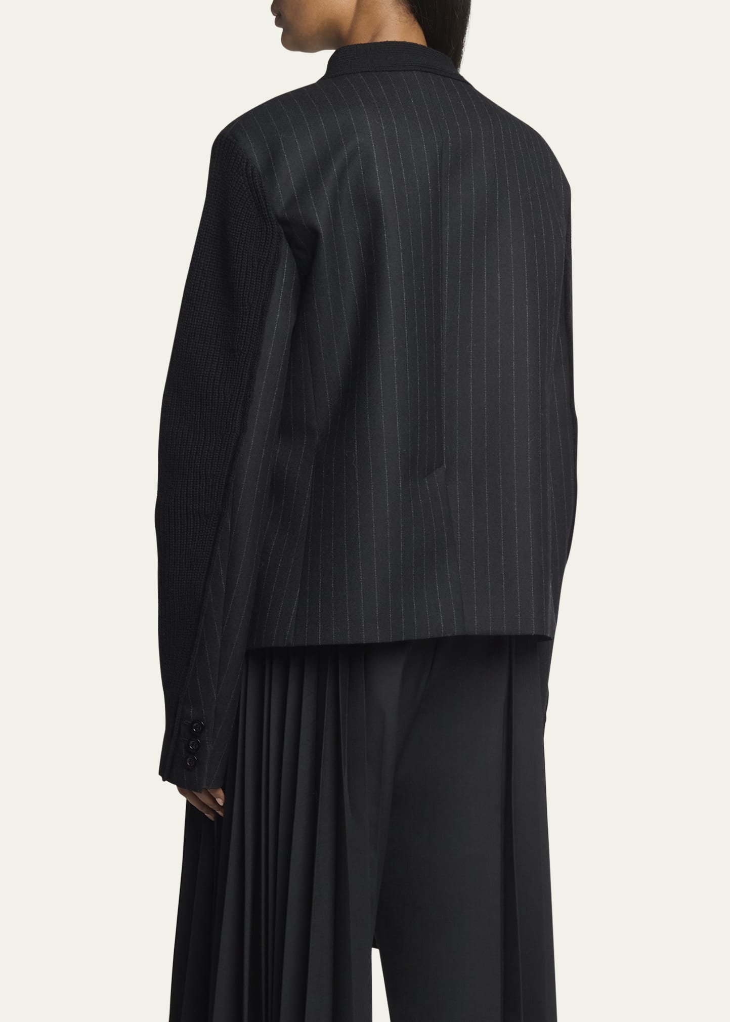 【sacai23ss】Chalk stripe coat sacai Chalk Stripe Coat | REVERSIBLE