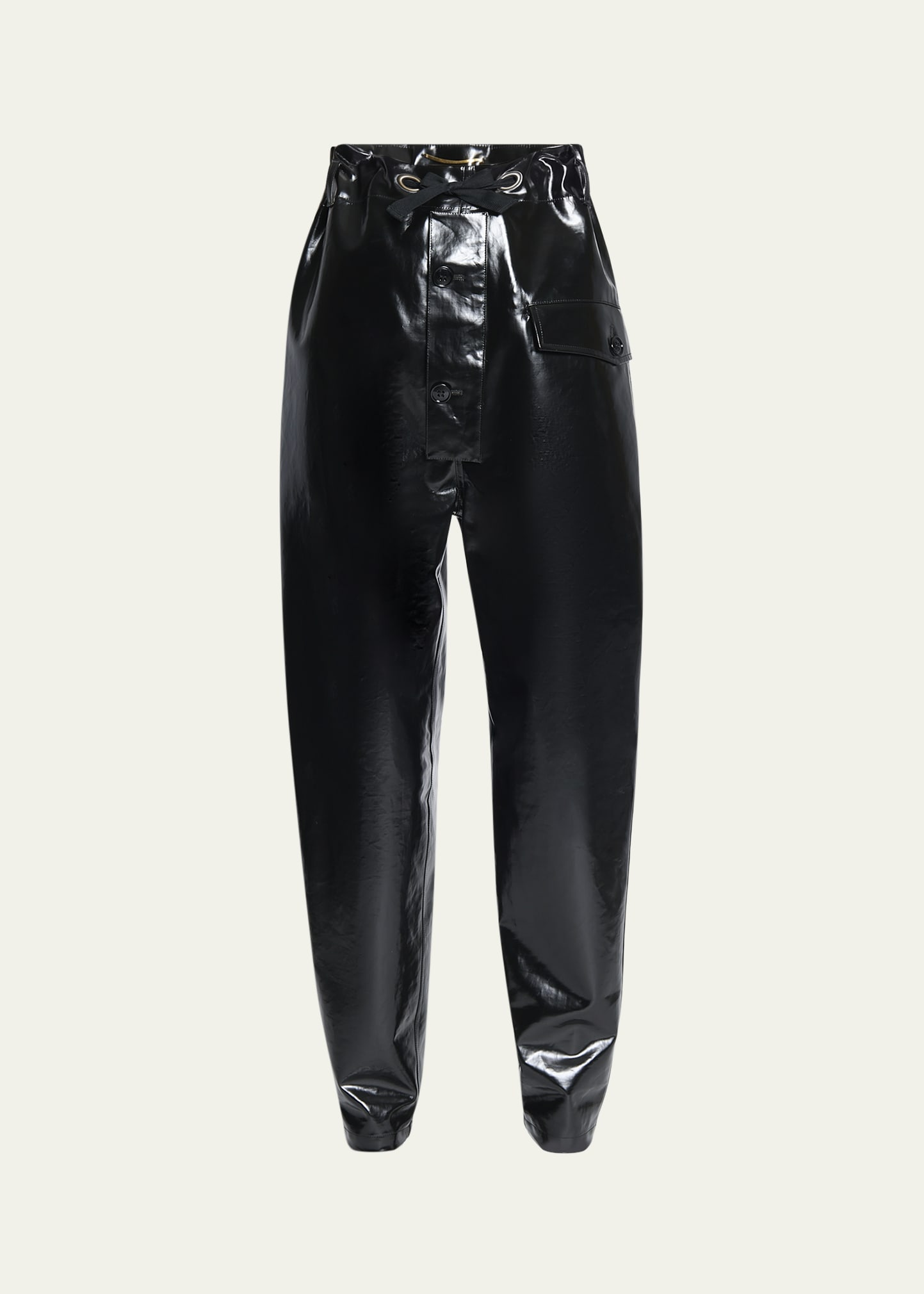 【送料&関税込】Saint Laurent Pants Saint Laurent Low-Rise Pants in Stretch Gabardine | Saks
