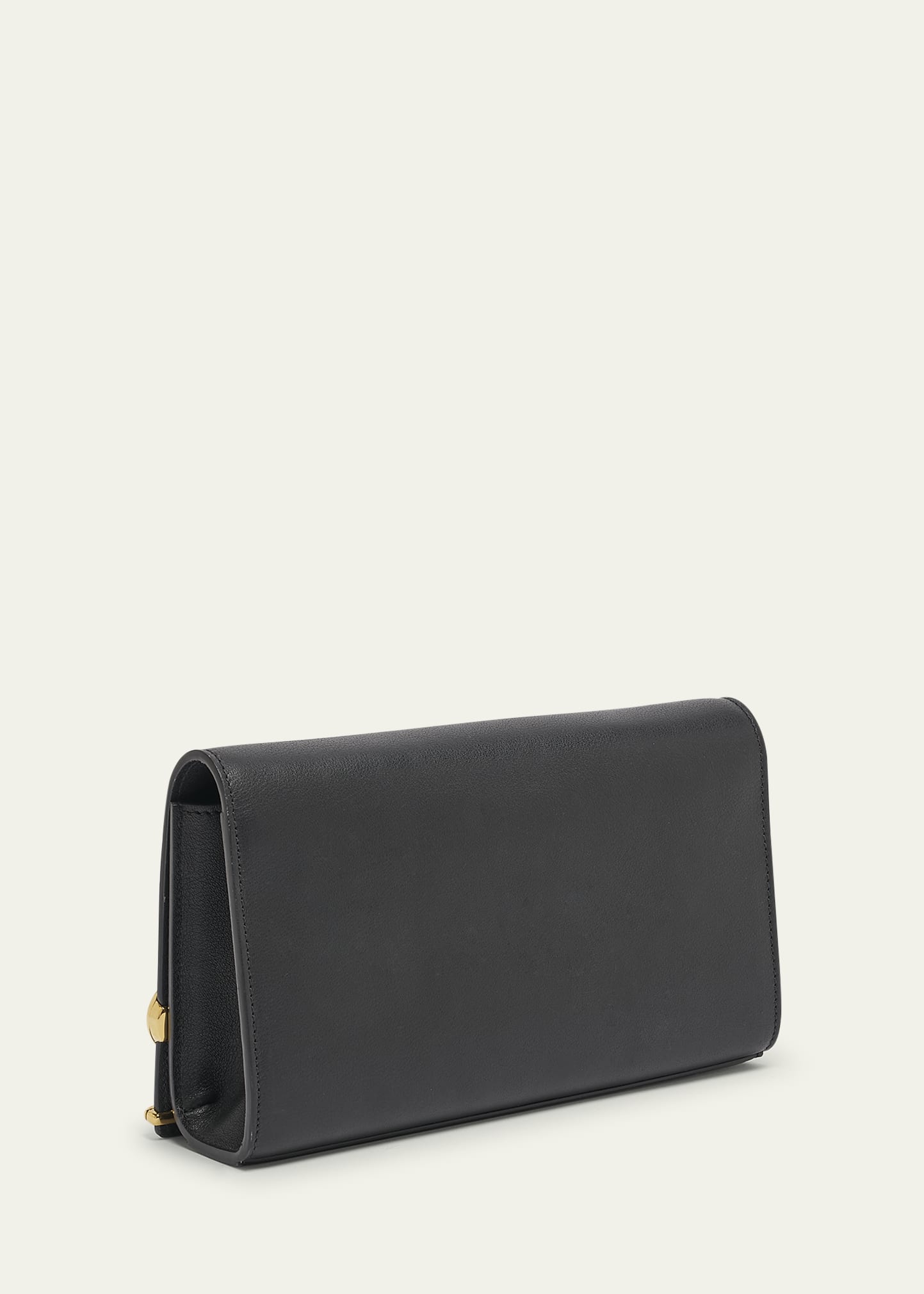 Chloe Chloe Metal Logo Crossbody Bag in Smooth Calfskin - Bergdorf
