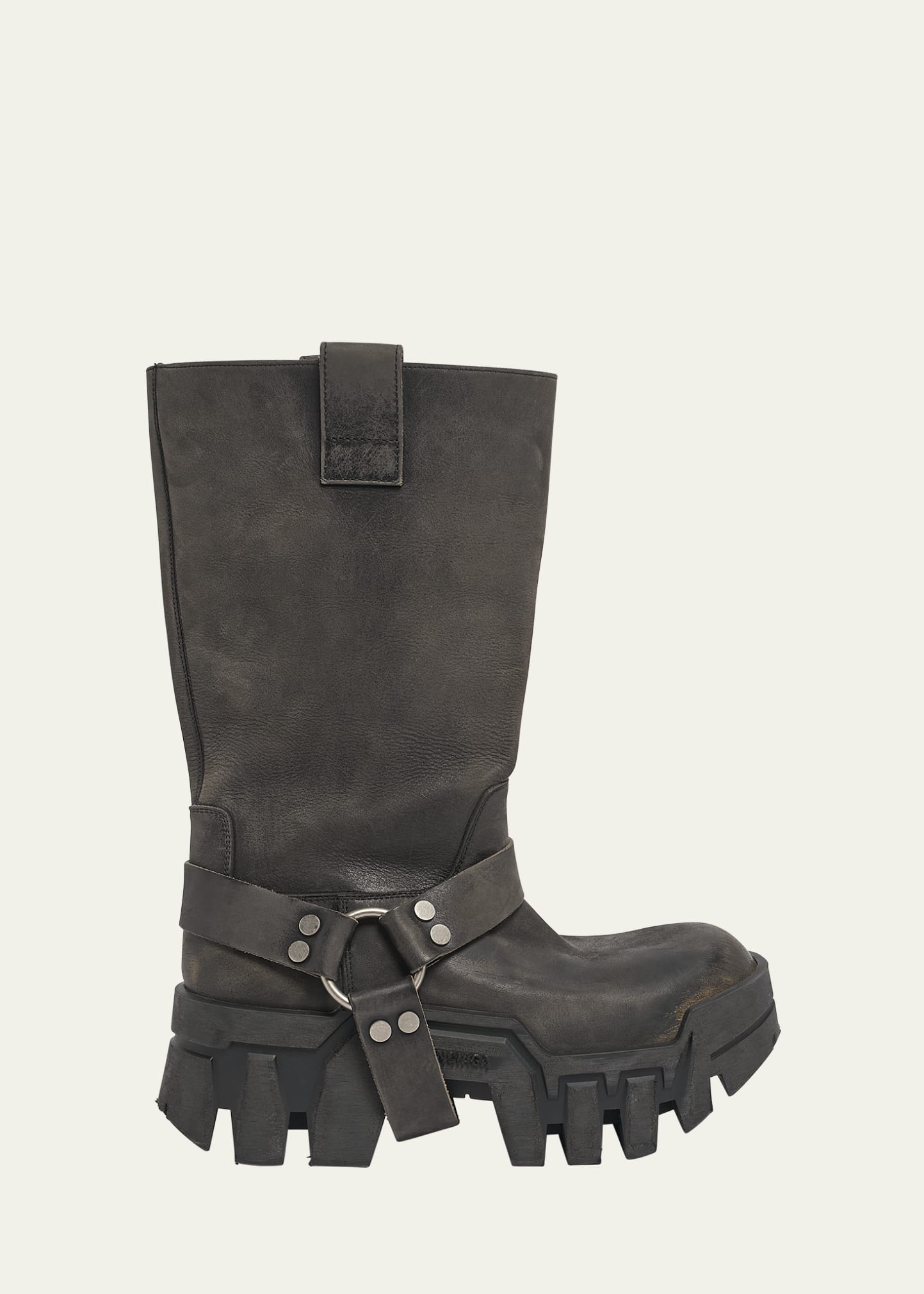 靴 BALENCIAGA BULLDOZER BOOTS BALENCIAGA Bulldozer Embellished Leather Boots for Men | MR