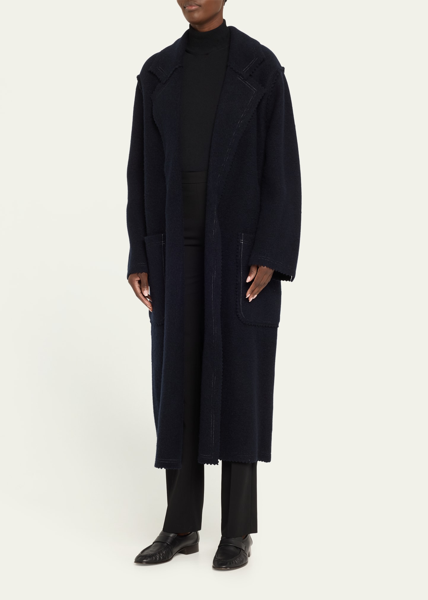 Graphpaper　 Wool Cashmere Long Coat Graphpaper wool cashmere long coat outlet