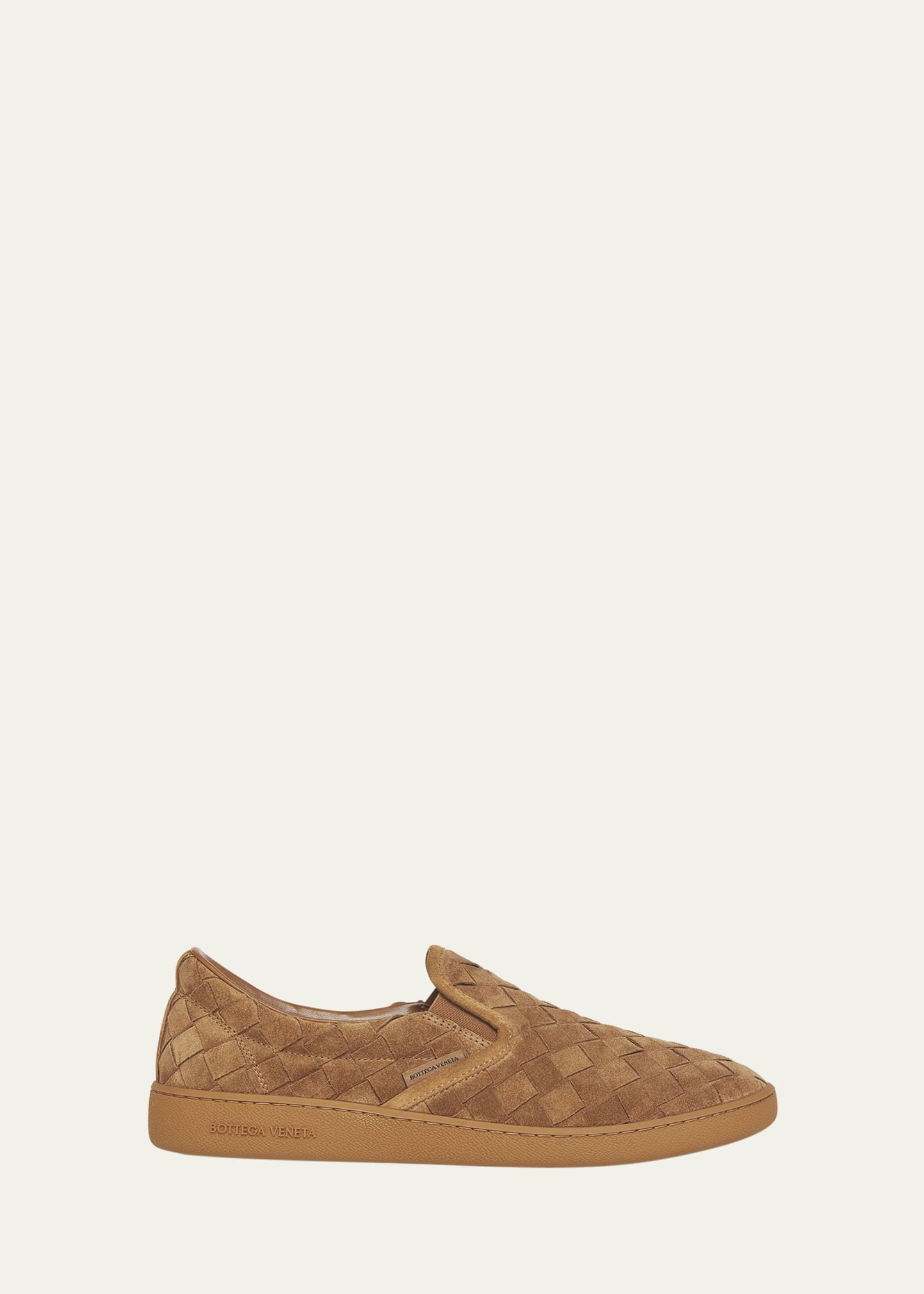 アウトレット BOTTEGA VENETA SAWYER SLIP-ON SNEAKERS Bottega Veneta Sawyer Woven Leather Slip-On Sneakers