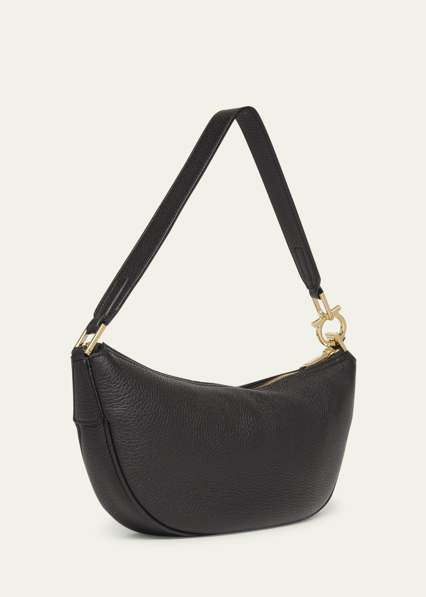 Ferragamo Smile Small Leather Hobo Bag - Bergdorf Goodman