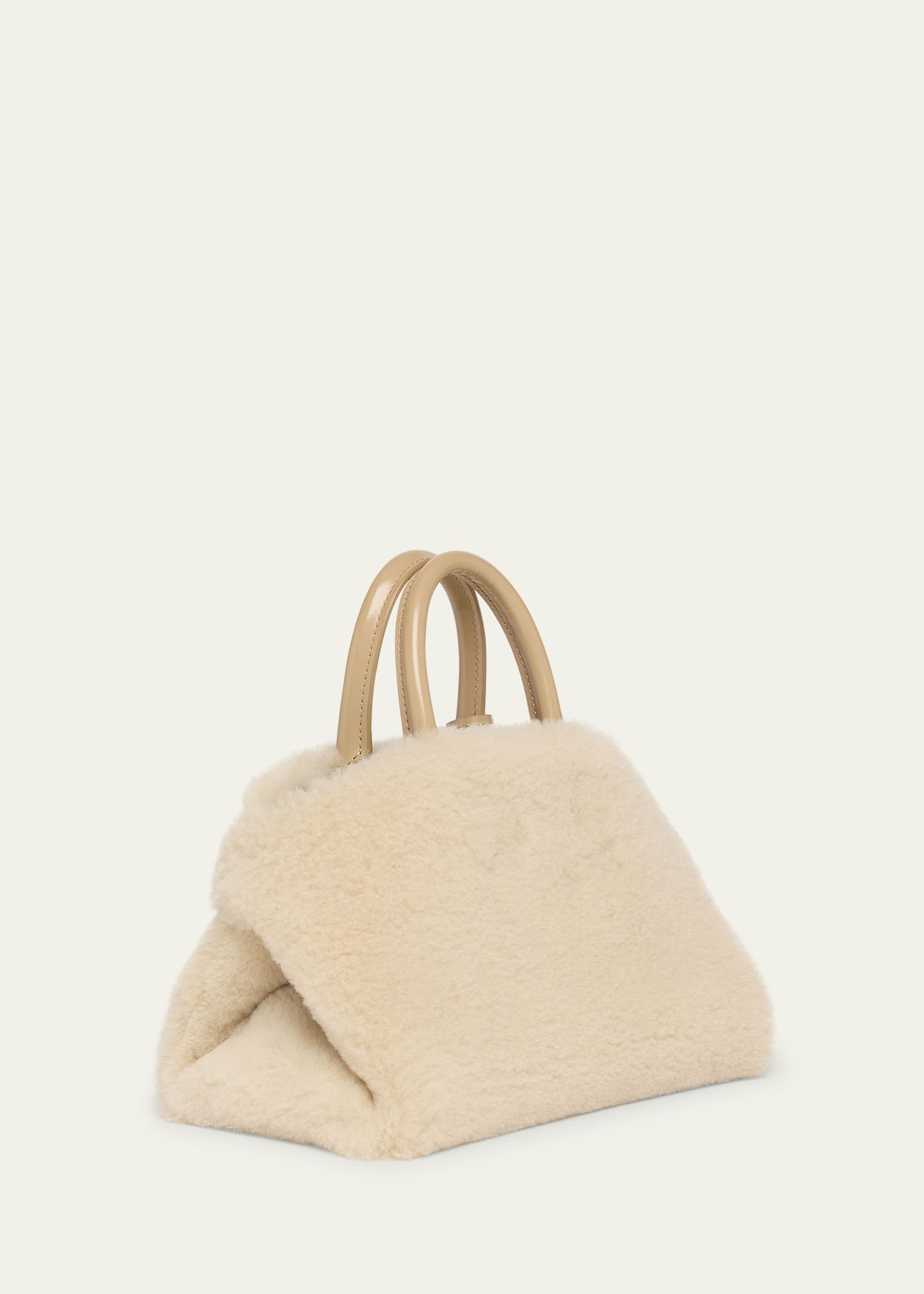 Ferragamo Hug Mini Wool Top-Handle Bag - Bergdorf Goodman