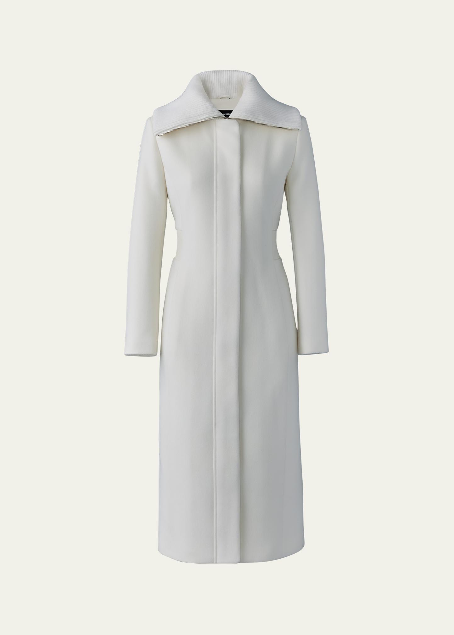 Mackage Clarice Long Double-Face Wool Coat - Bergdorf Goodman