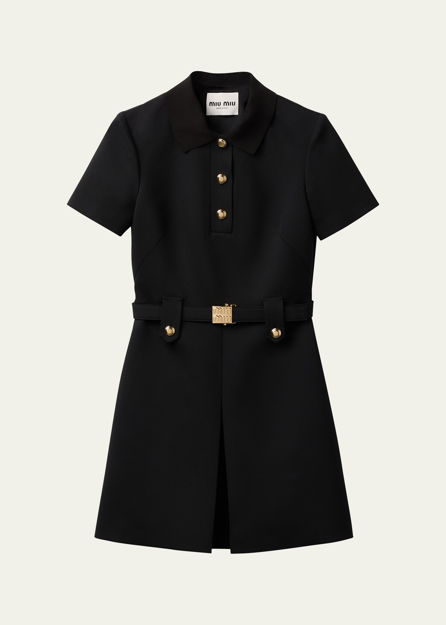 ワンピース MIU MIU Virgin wool and mohair short dress Virgin wool and mohair short dress MIU MIU - Nugnes1920