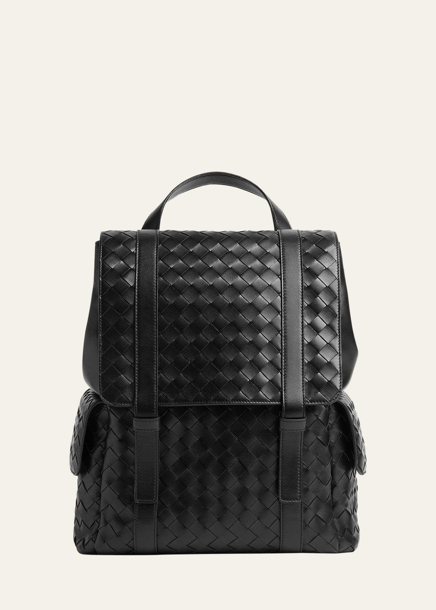 【BOTTEGA VENETA】INTRECCIATO BACKPACK Bottega Veneta® Intrecciato Backpack in Black. Shop online now.