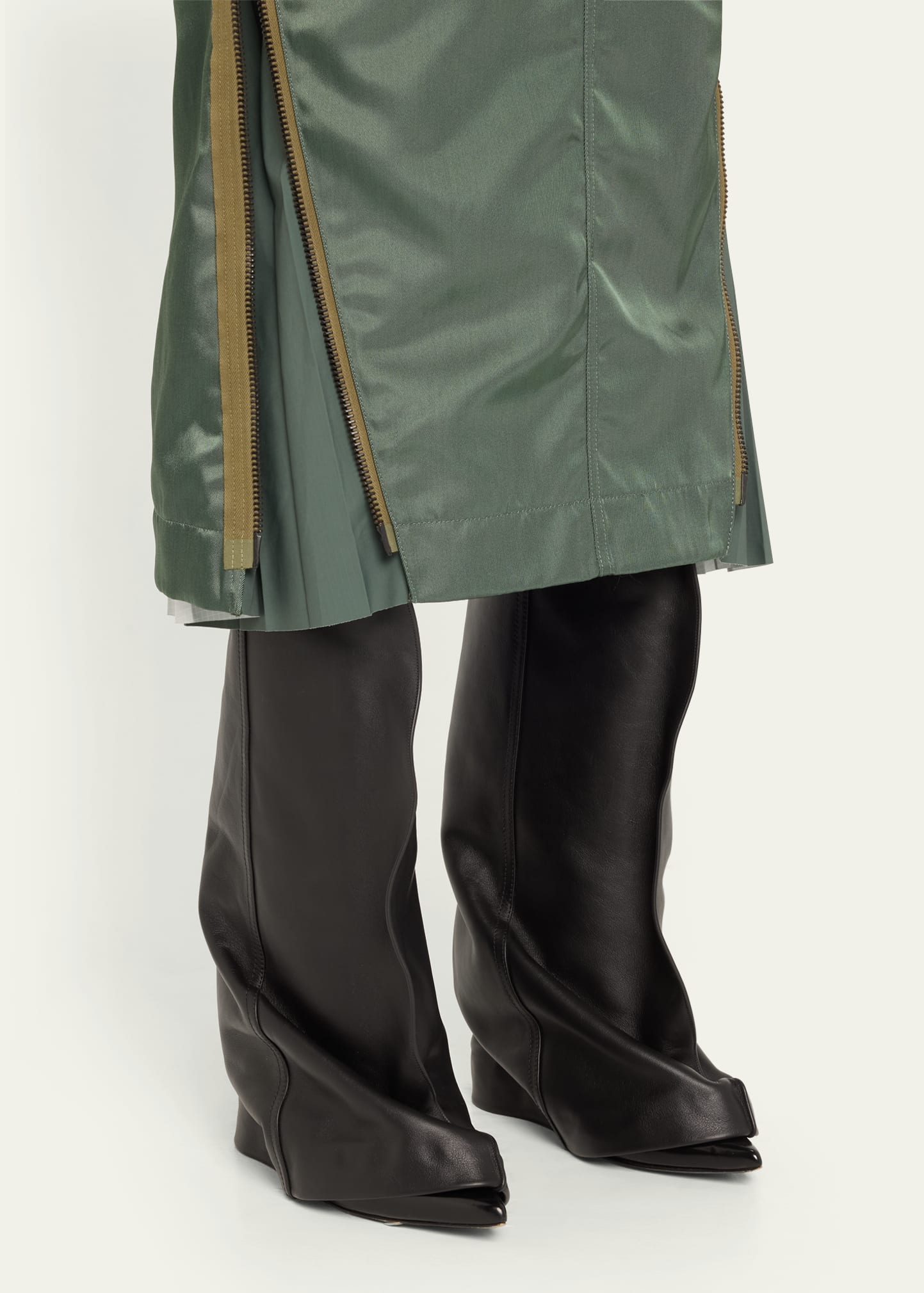 sacai Wingtip Engineer Sock Boots 靴 sacai wingtip engineer sock