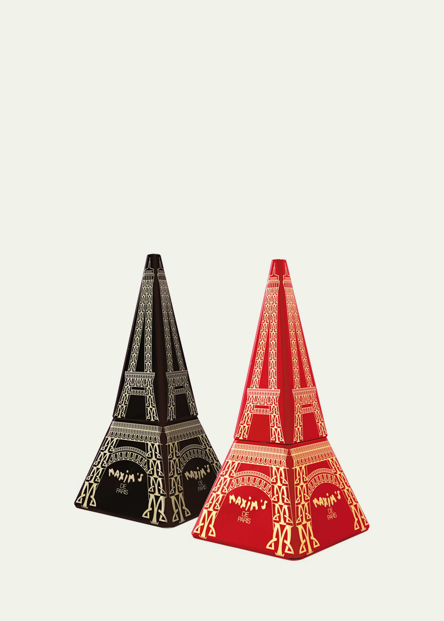 Maxim's de Paris Maxim's 2-Piece Mini Eiffel Tower Tins Gift Box