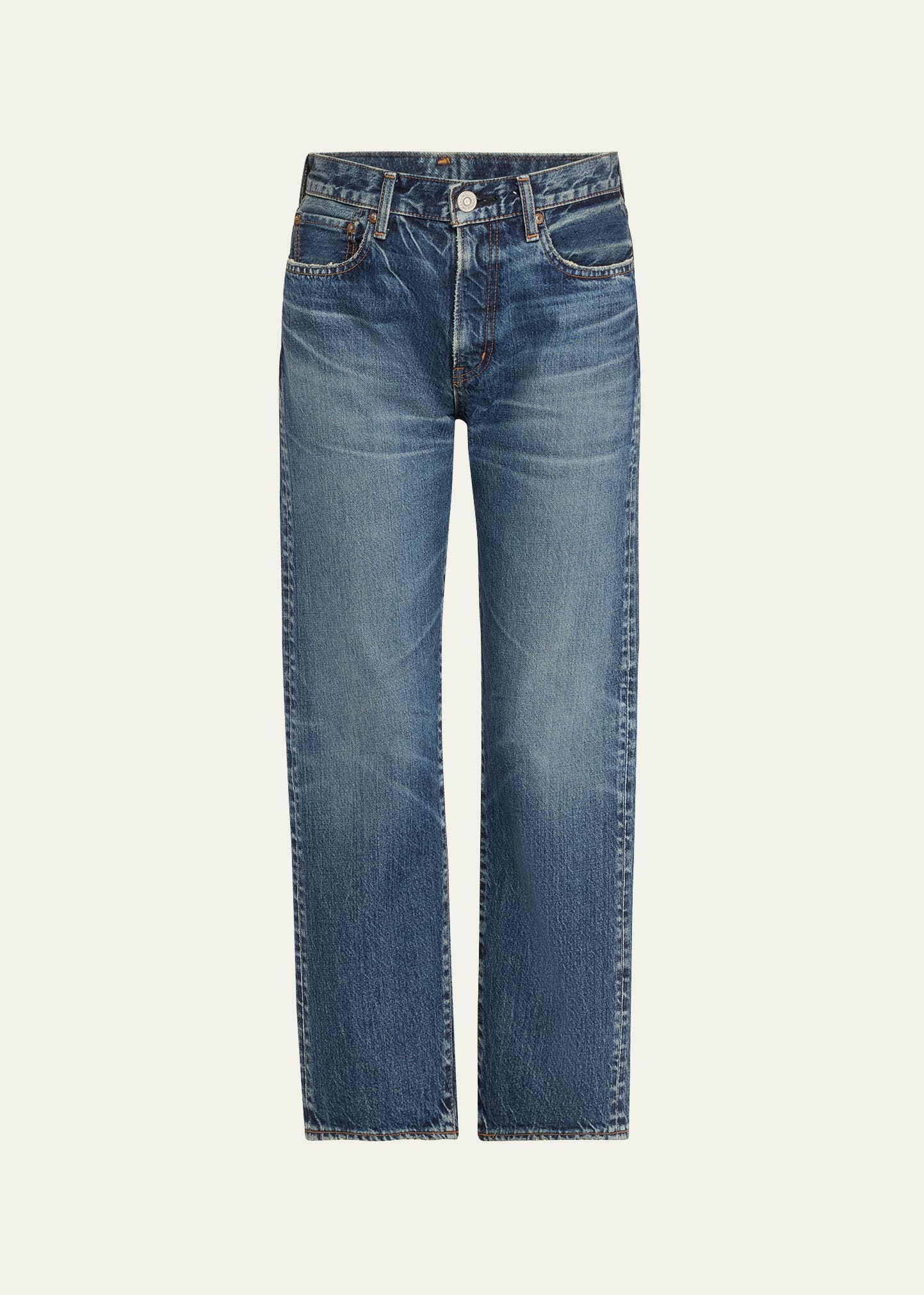 MOUSSY VINTAGE Sumterville Straight Cuffed Jeans - Bergdorf