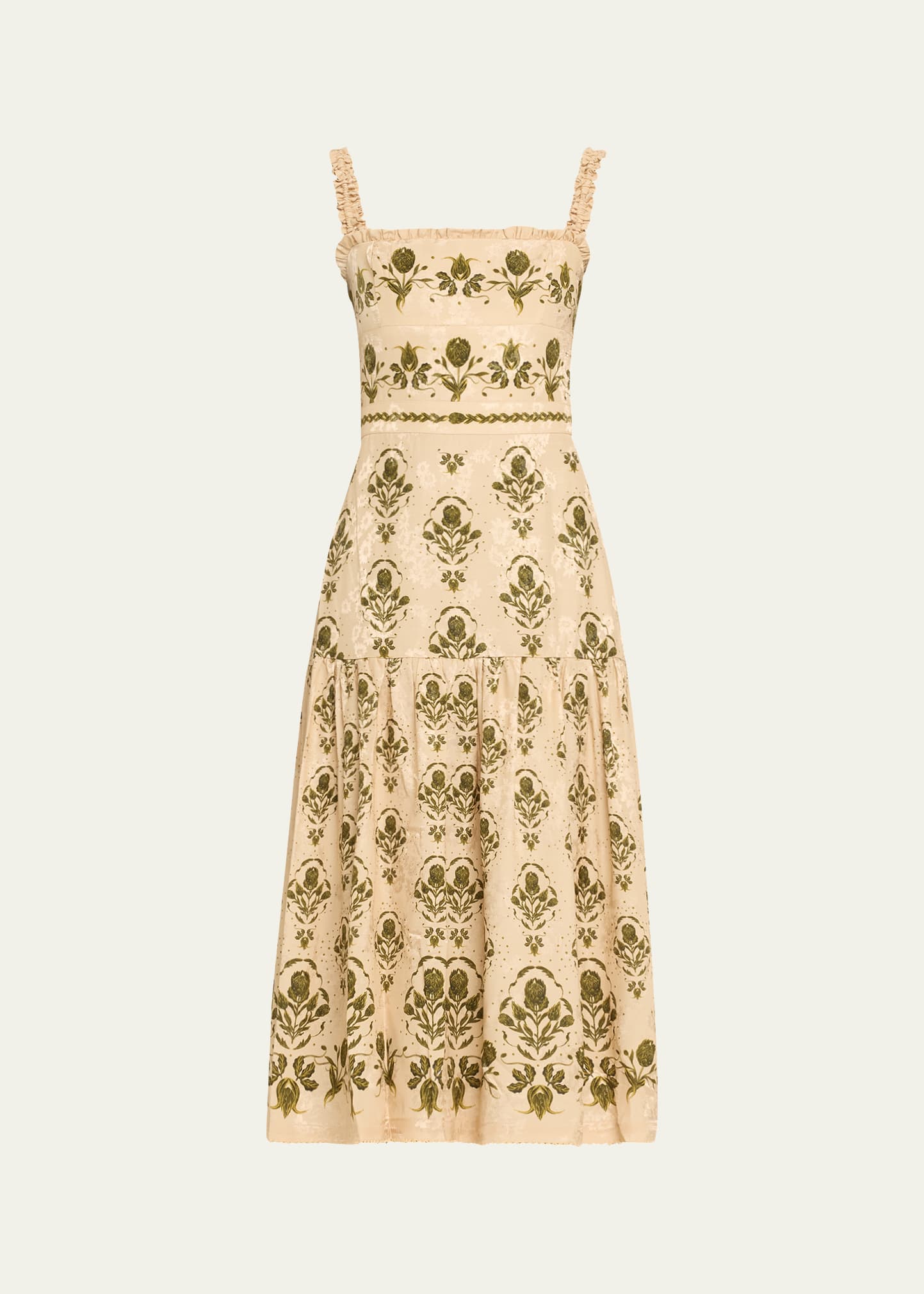 Agua by Agua Bendita Nispero Relato Embroidered Maxi Dress - Bergdorf  Goodman