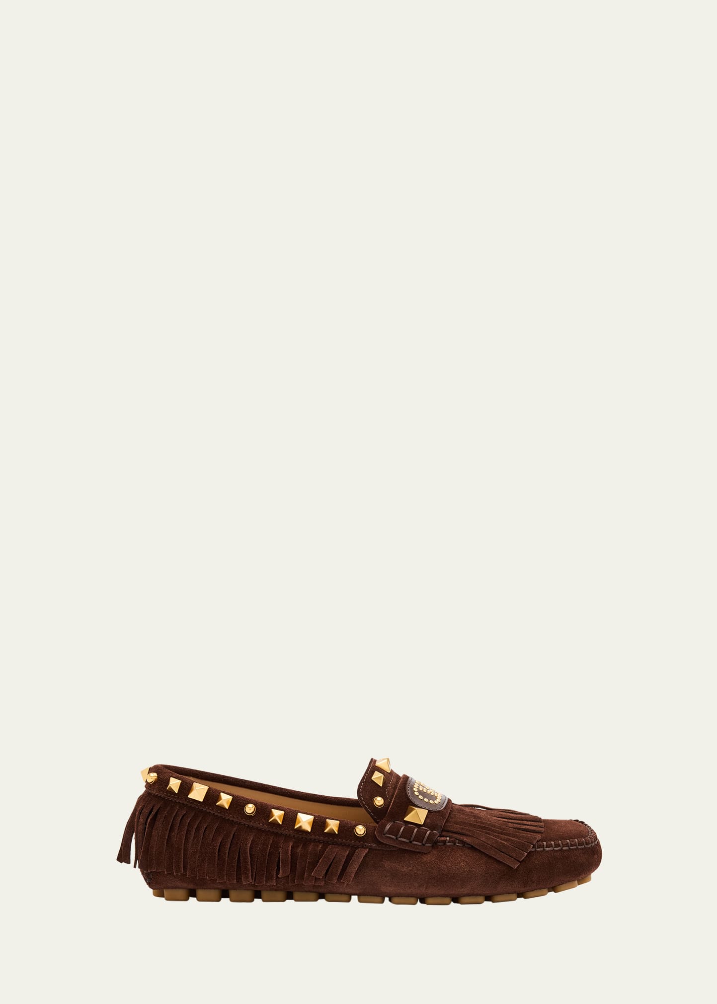 ローファー・オックスフォード VALENTINO GARAVANI 25SS Valentino Garavani Gentleglam Oxford Lace-Up Shoes in