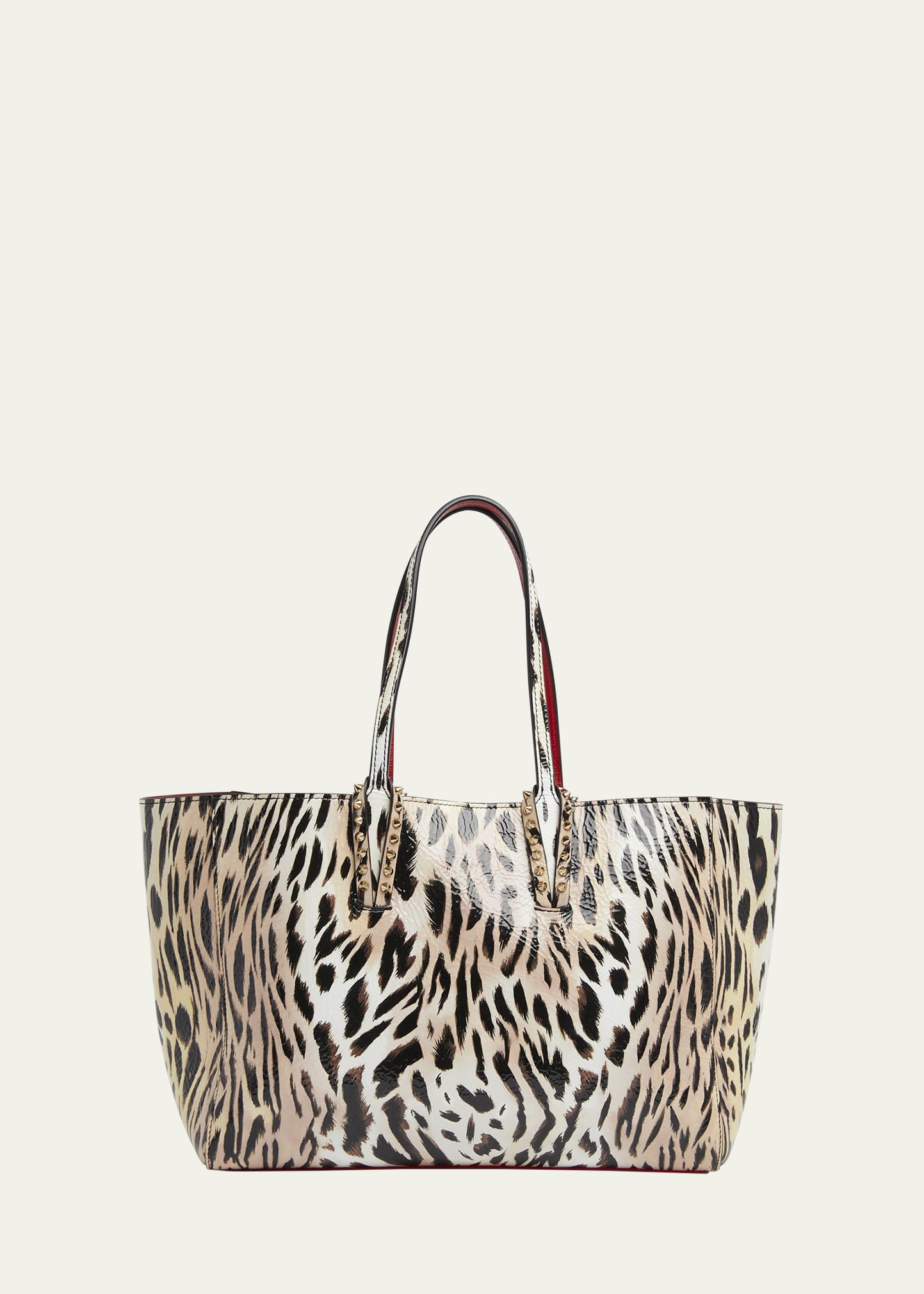 Christian Louboutin Cabata Gigi Small Cheetah Naplak Tote Bag