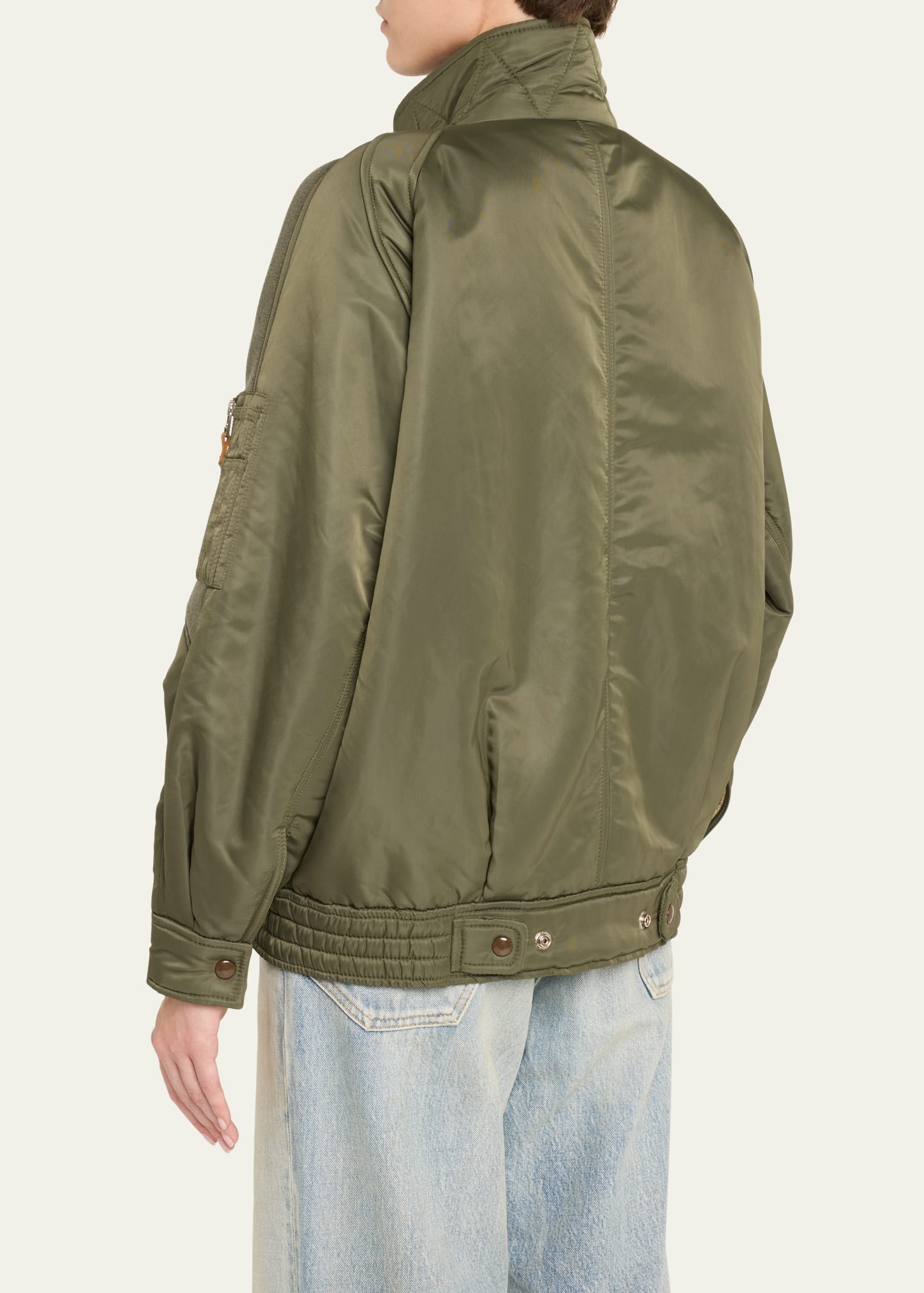 ジャケット・アウター R13 RIBBED FLIGHT BOMBER JACKET Shop R13 - Ribbed Flight Bomber Jacket | Saks Fifth Avenue