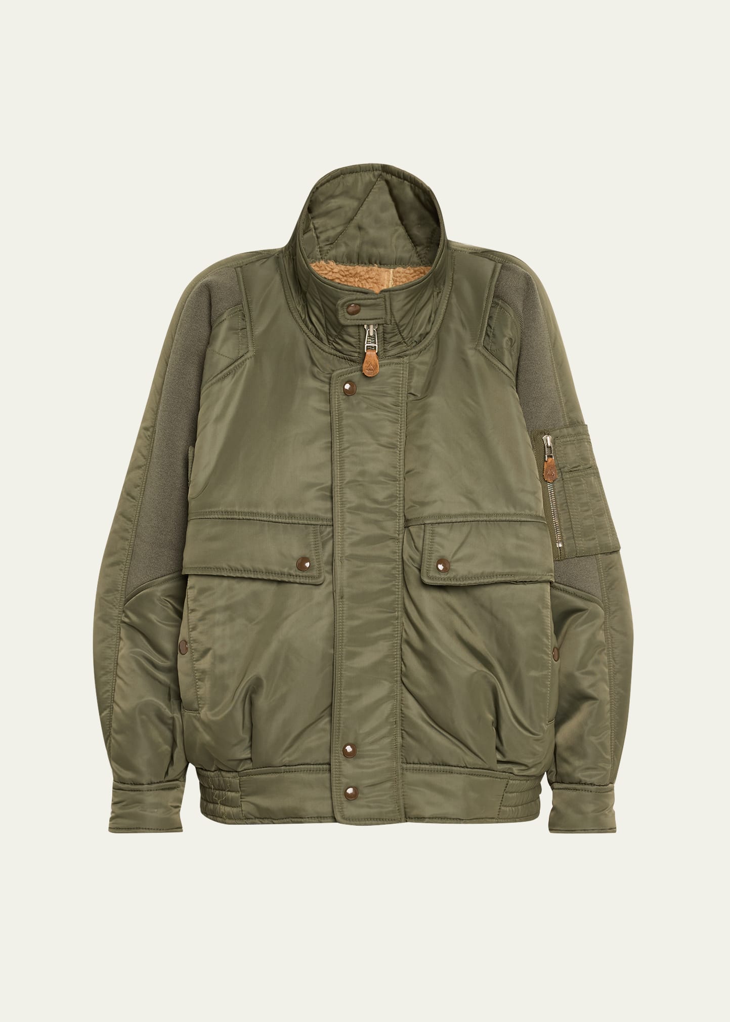 ジャケット・アウター R13 RIBBED FLIGHT BOMBER JACKET Shop R13 - Ribbed Flight Bomber Jacket | Saks Fifth Avenue