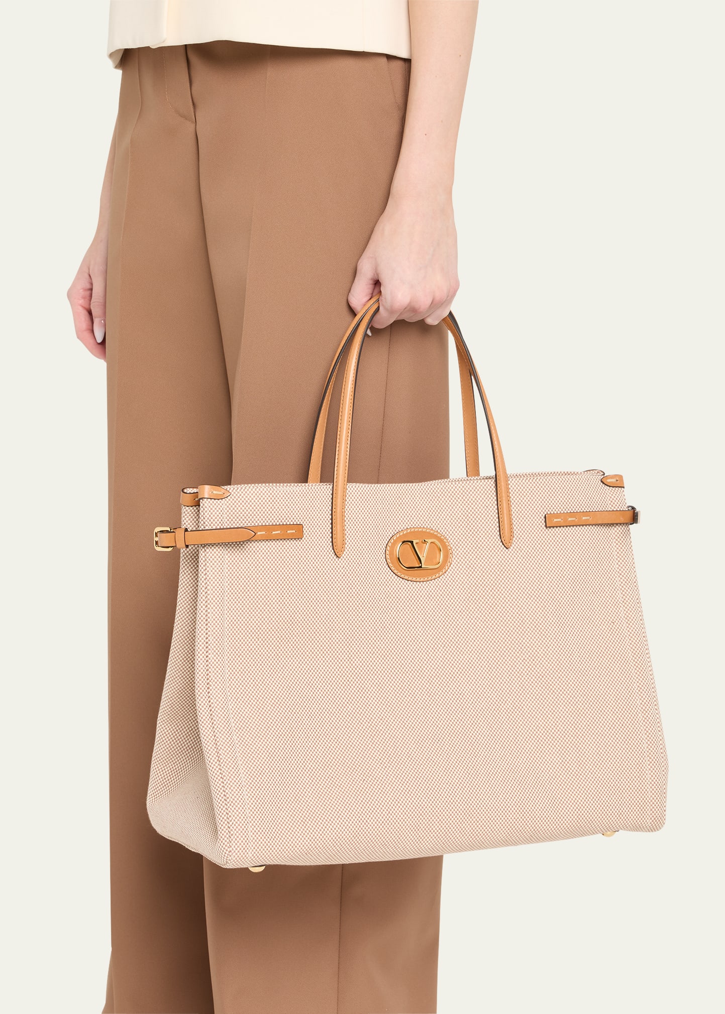 Valentino Garavani Antibes Large Canvas Tote Bag - Bergdorf