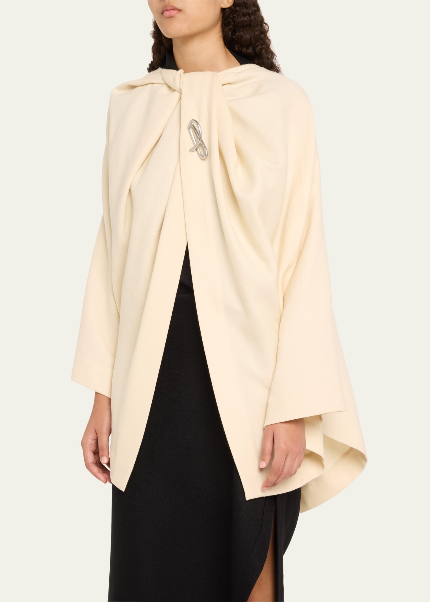 EXCENTRIQUE/マント Issey Miyake Entwine Draped Wool Cape - Bergdorf Goodman