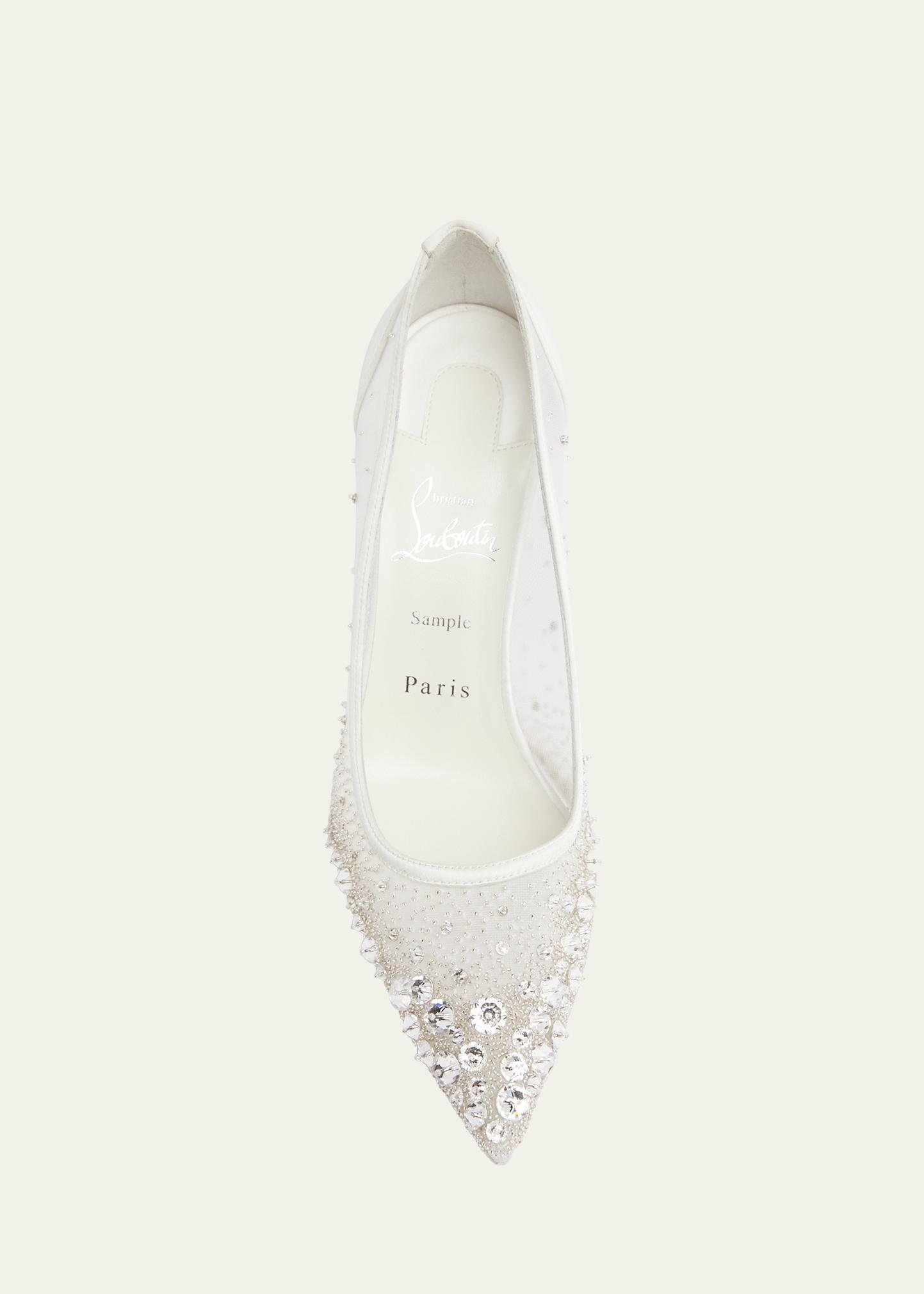 Christian Louboutin Miss Z Sparkling Red Sole Pumps - Bergdorf Goodman