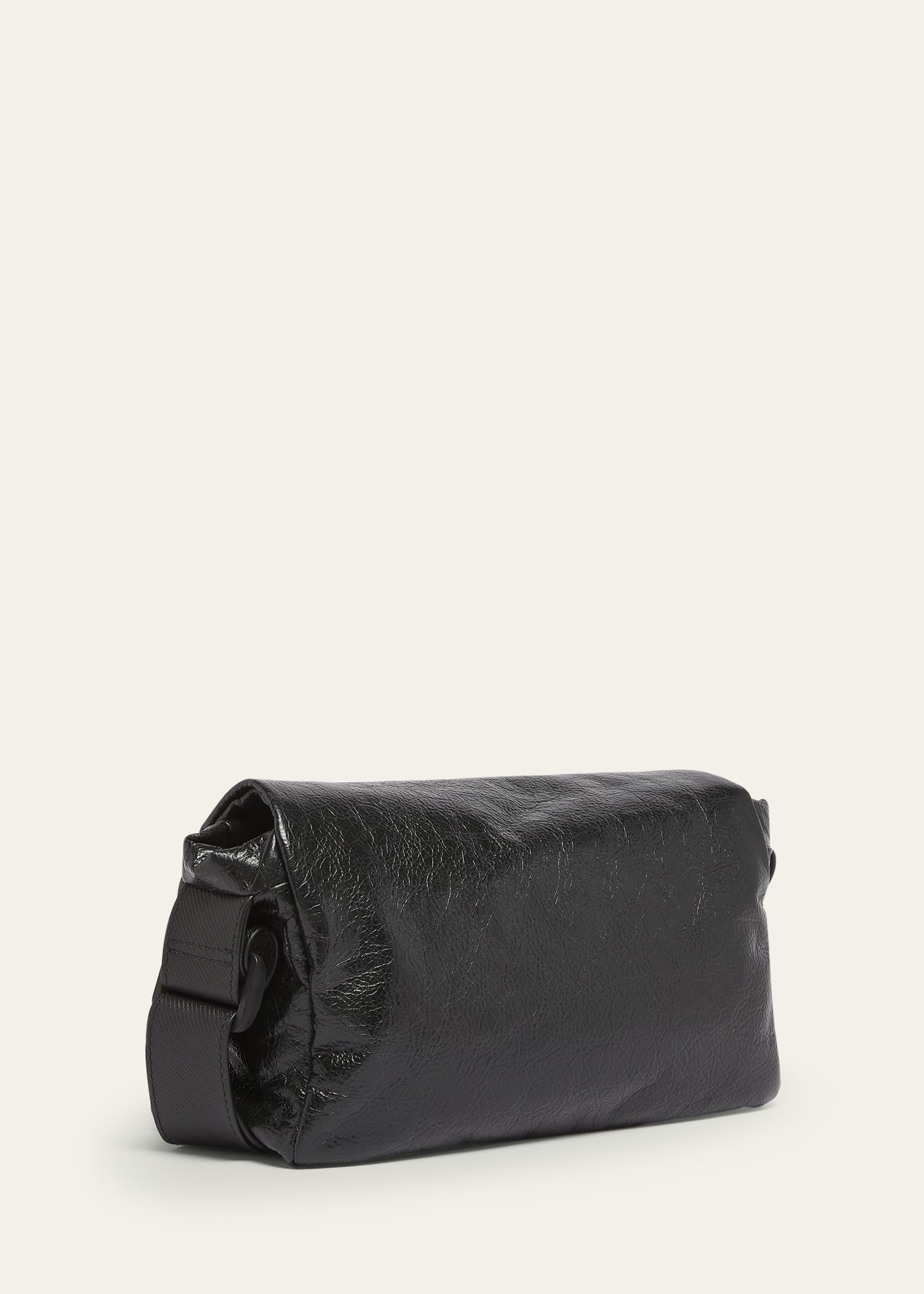 Balenciaga Men's Monaco Leather Messenger Bag - Bergdorf Goodman