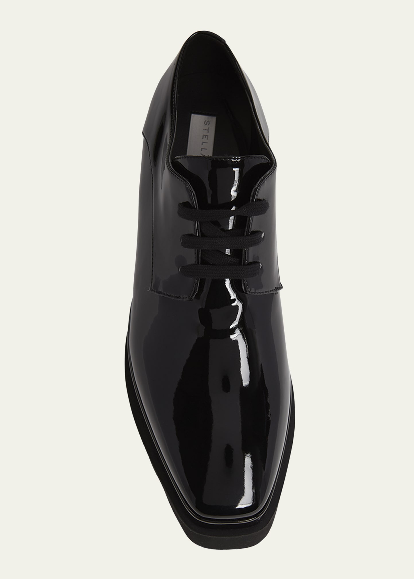 Stella McCartney Elyse Patent Alter Platform Sneaker Loafers