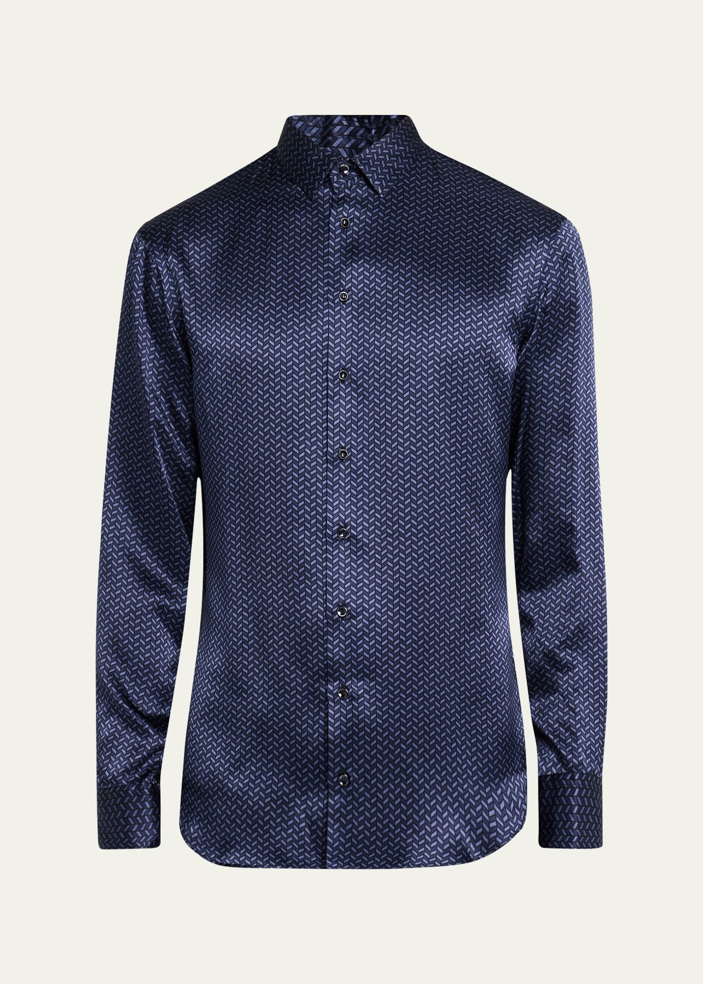 giovanni uomo dress shirt VTG Giovanni L'Uomo Shirt Adult L Green Striped Logo Pockets Button Up Men