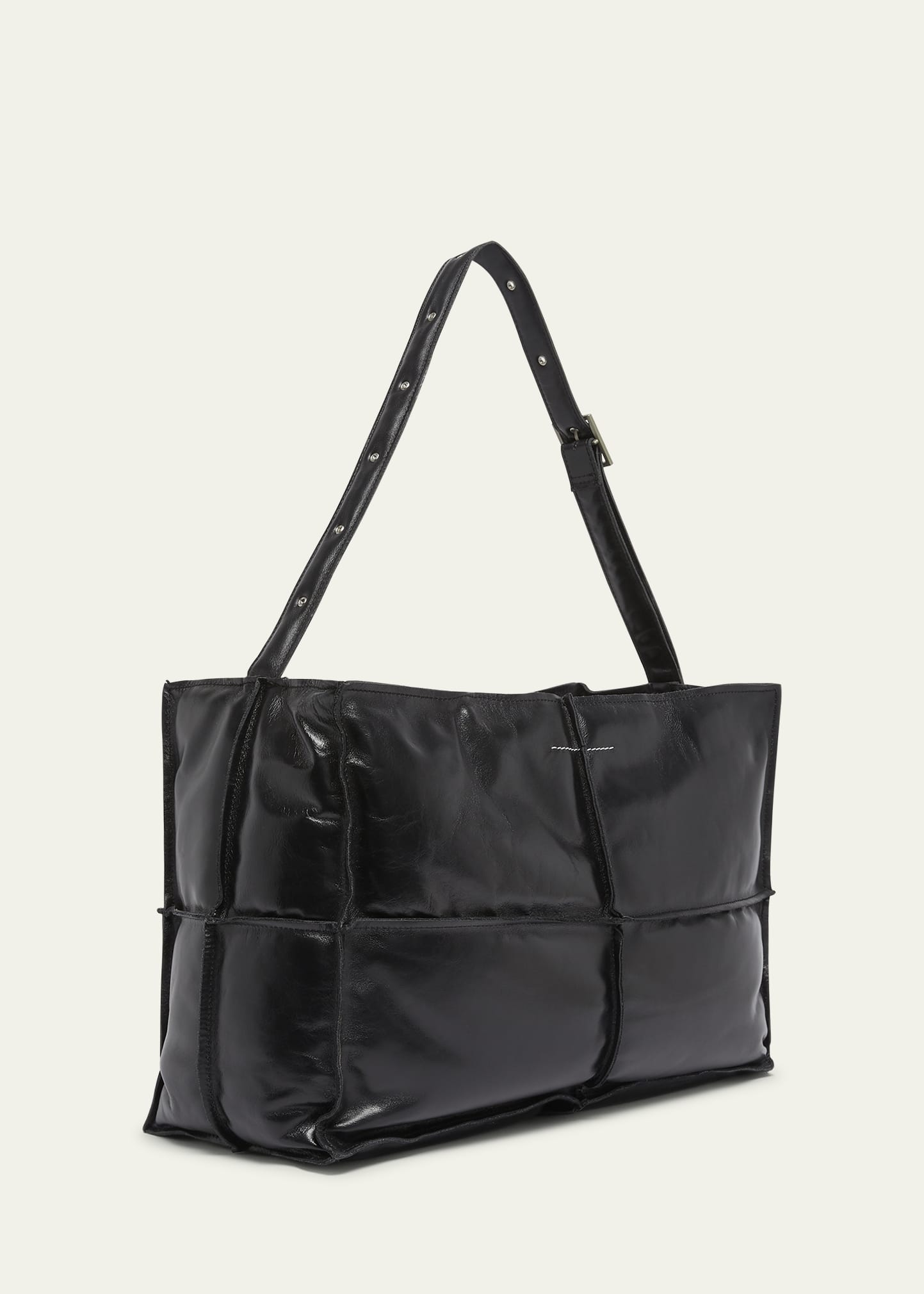 MM6 Maison Margiela Numeric Zip Leather Weekender Bag