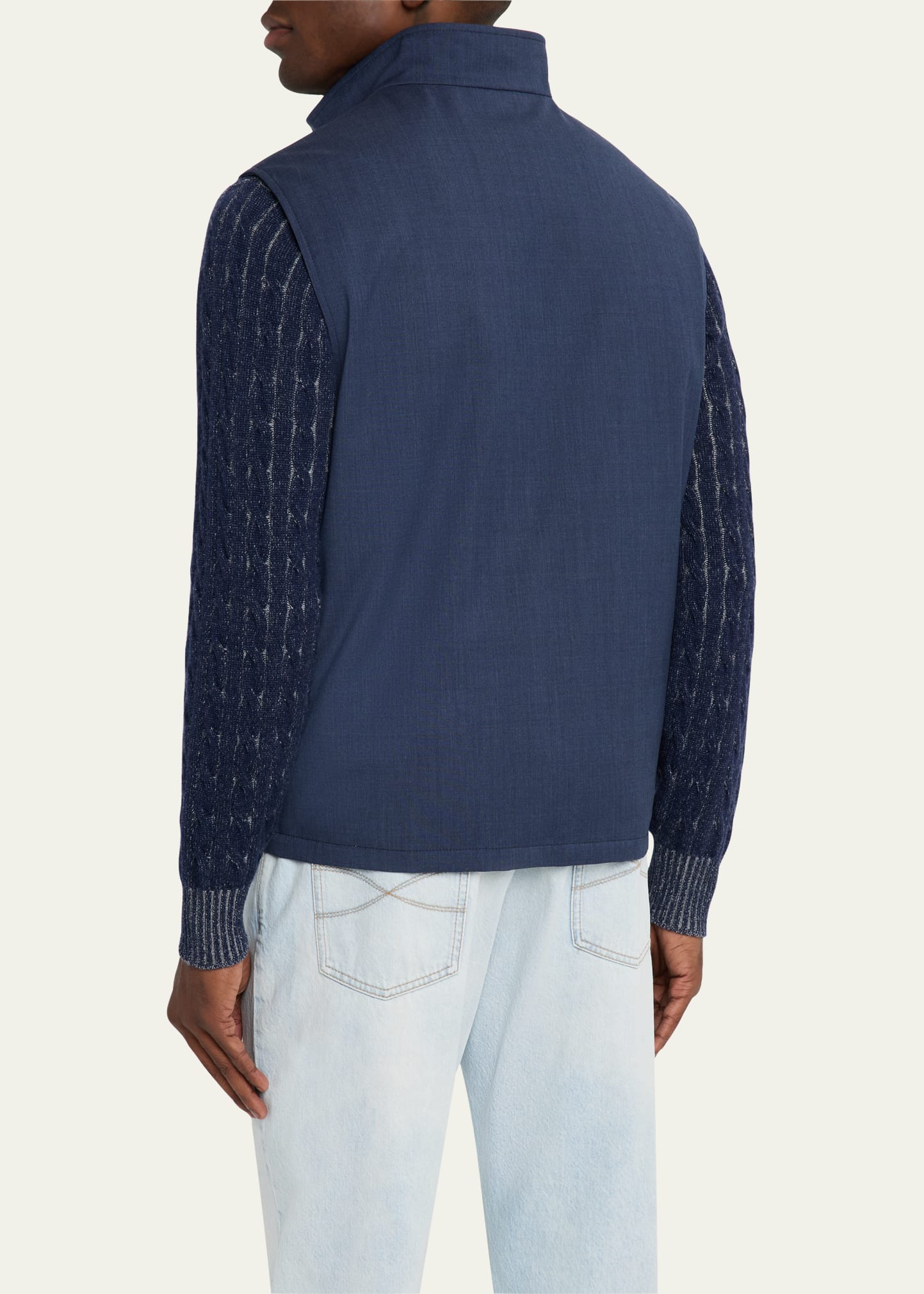 【関税&送料込】Brunello Cucinelli Gilet Piumino Brunello Cucinelli Down-Filled Padded Gilet | Harrods US
