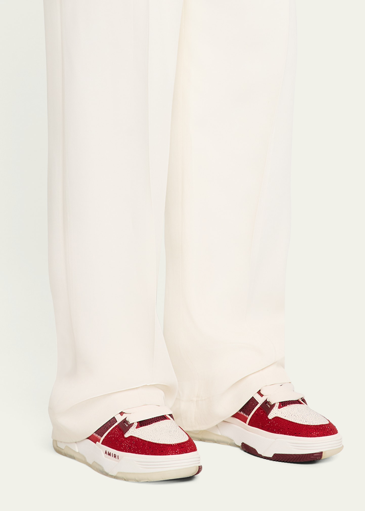 ・ページ　amiri Amiri Men's Crystal MA-1 High-Top Sneakers - Bergdorf Goodman