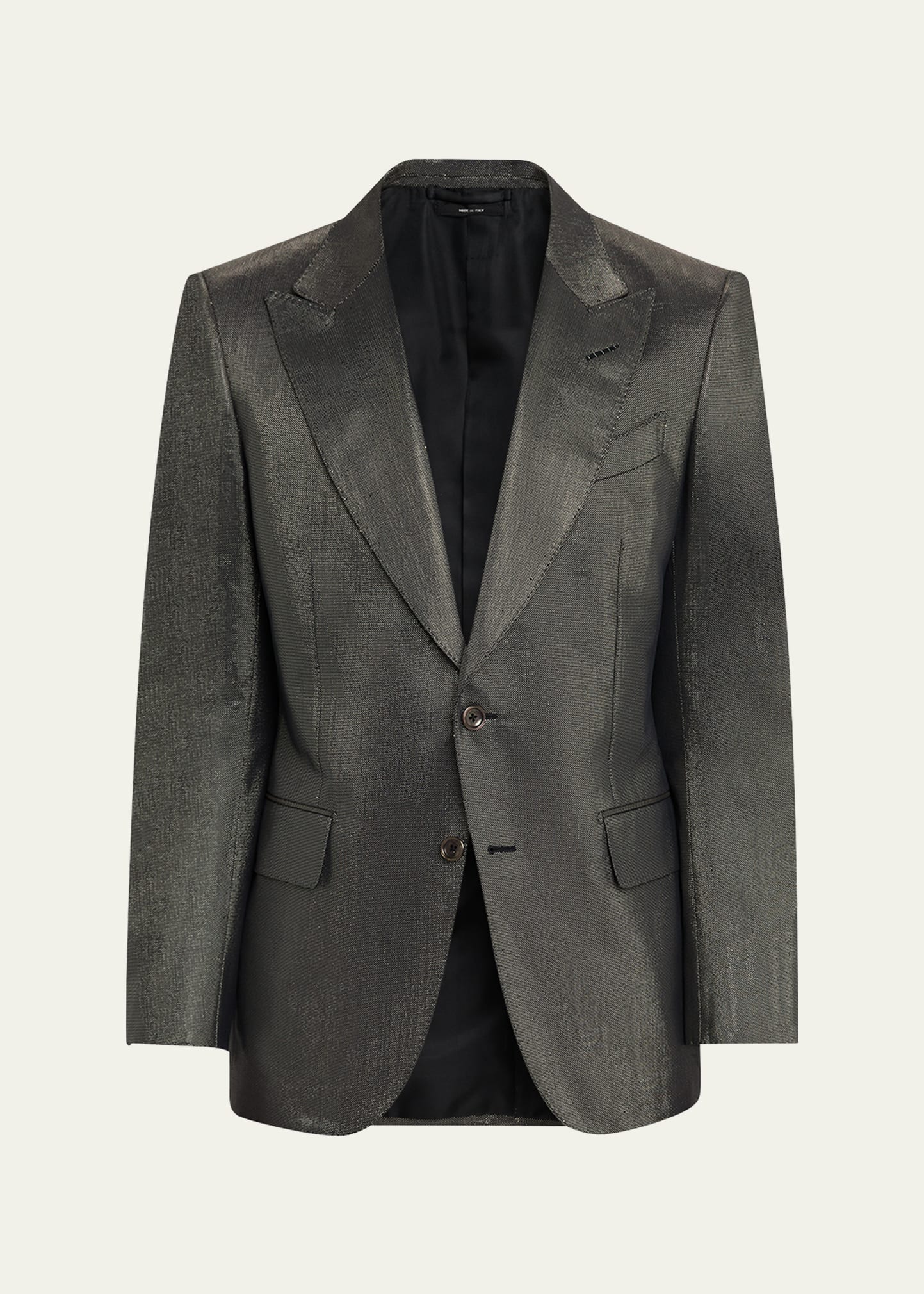 【送料&関税込】Tom Ford Gold Lurex Jacket TOM FORD Men's Shelton Metallic Slub Moire Cocktail Jacket