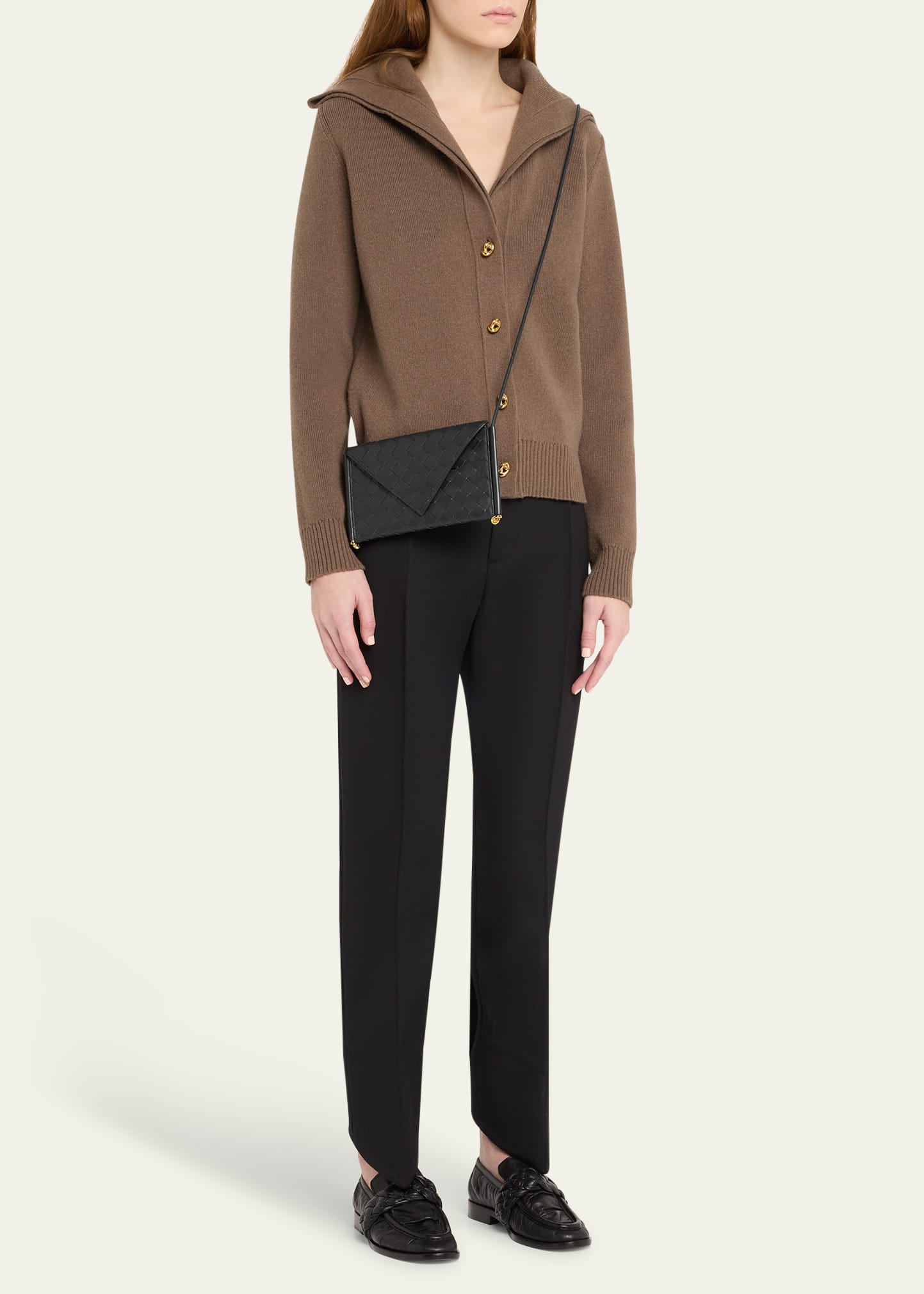スマホケース・テックアクセサリーその他 BOTTEGA VENETA SOLSTICE SMARTPHONE HOLDER IN INTRECCIATO 15 Bottega Veneta Solstice Phone Pouch Bag - Bergdorf Goodman