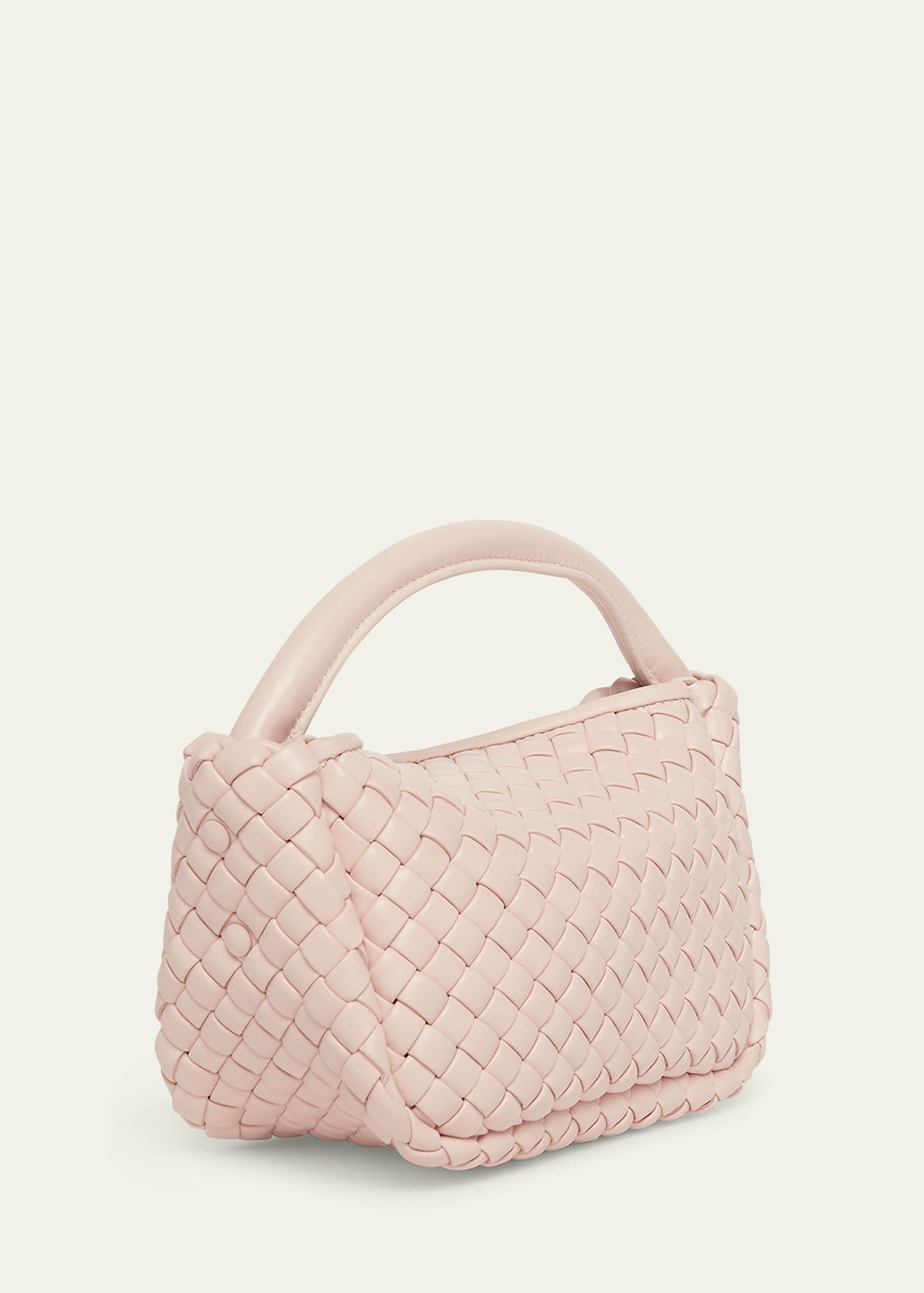 Bottega Veneta Cobble Mini Leather Top-Handle Bag - Bergdorf Goodman