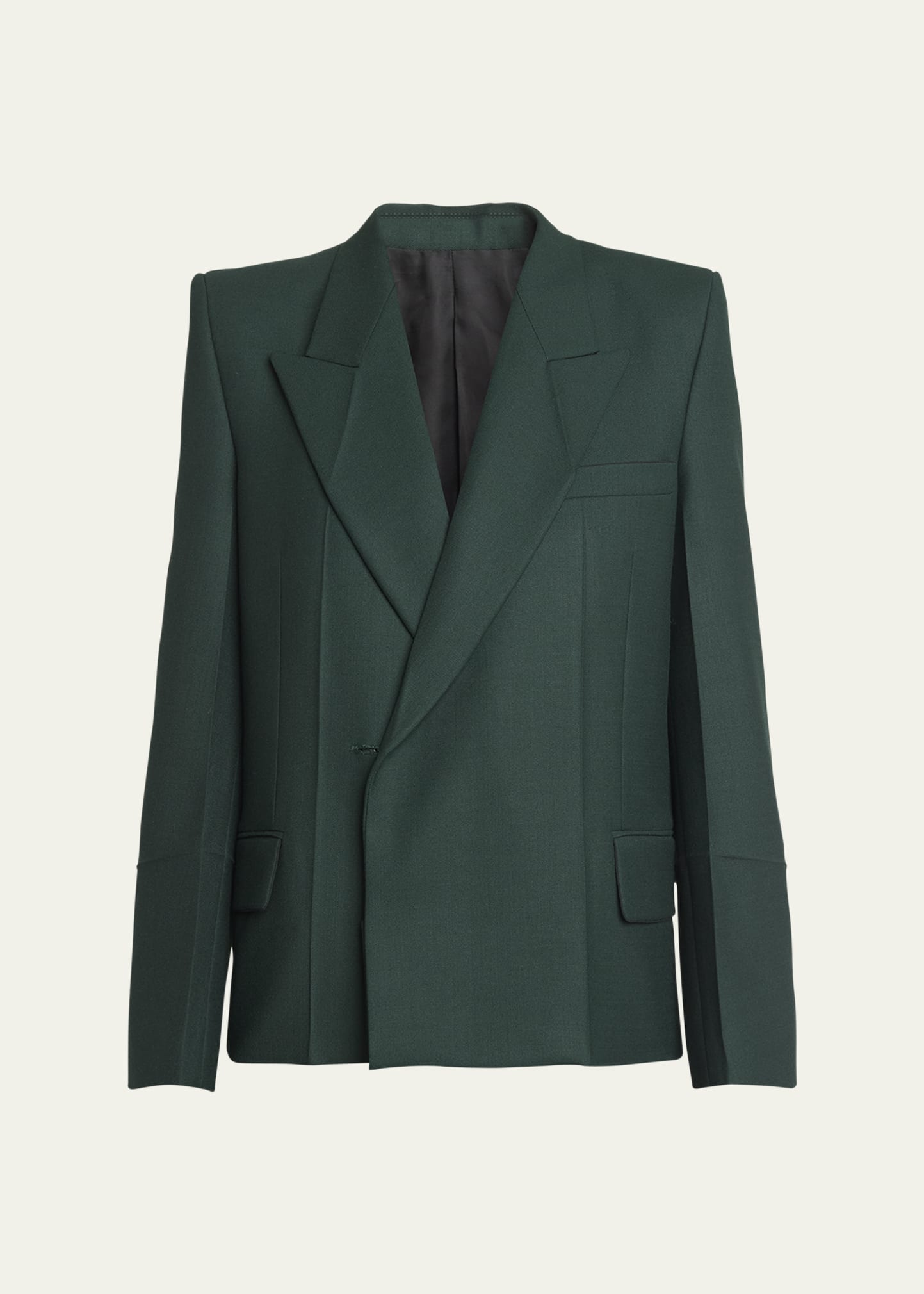 【関税込み】VICTORIA BECKHAM 'Pointed Shoulder' coat Victoria Beckham 'pointed Shoulder' Coat | italist