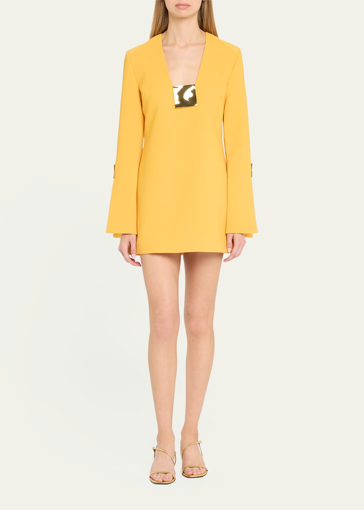 alexis black petra mini dress Alexis Petra Long-Sleeve Mini Dress