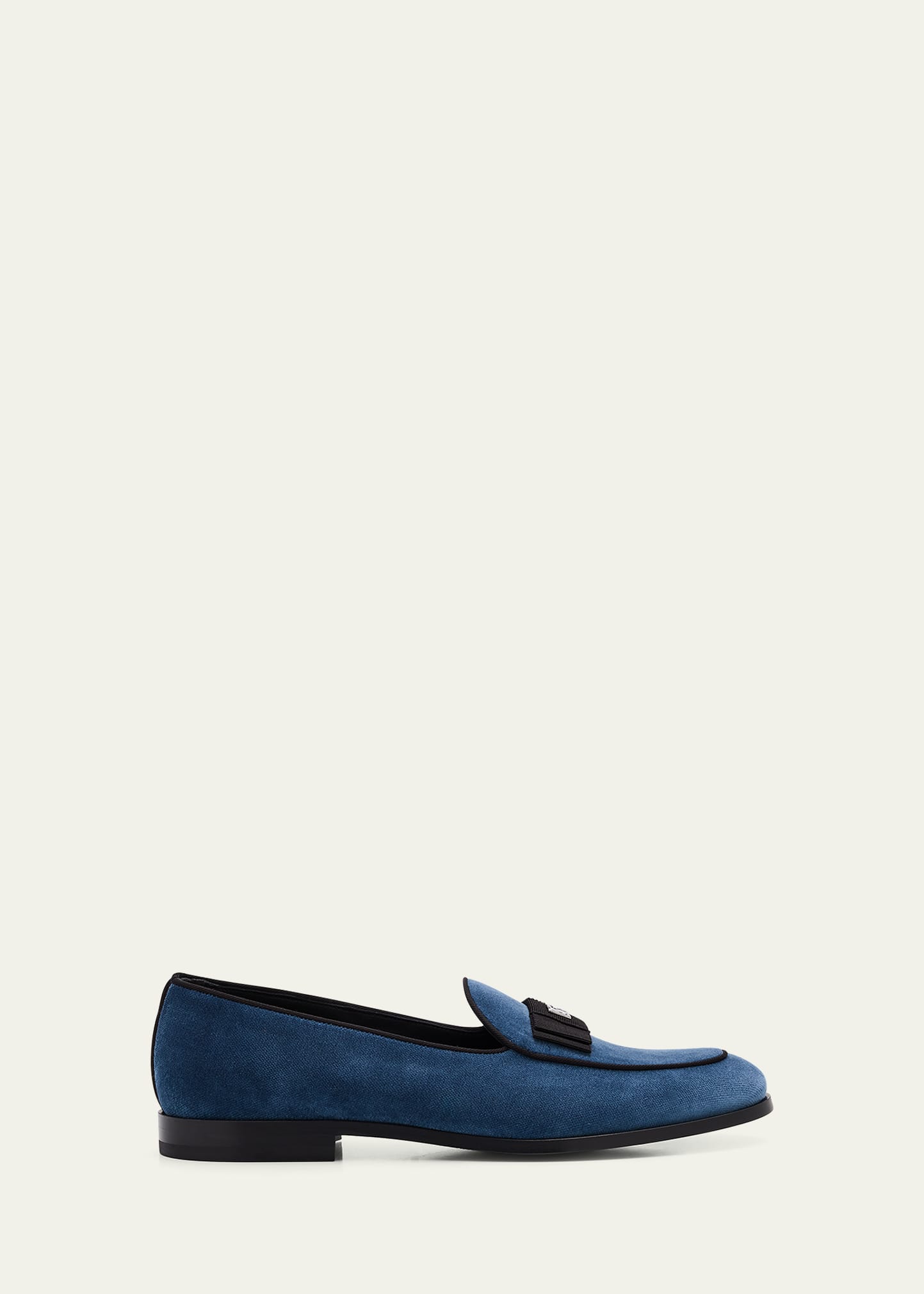 Men's Textile Smoking Slippers