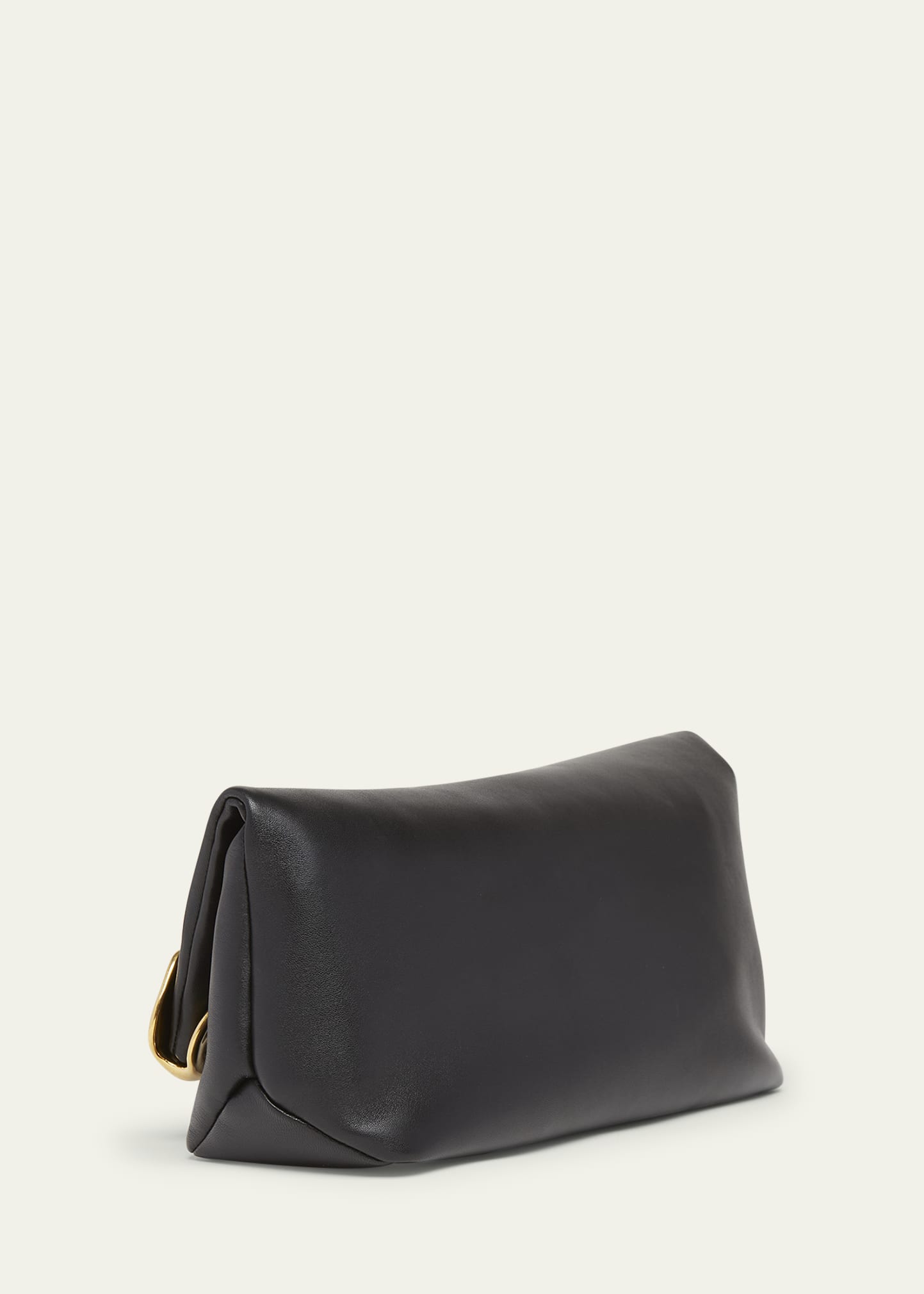 Jil Sander Jewel Pochette Leather Clutch Bag - Bergdorf Goodman