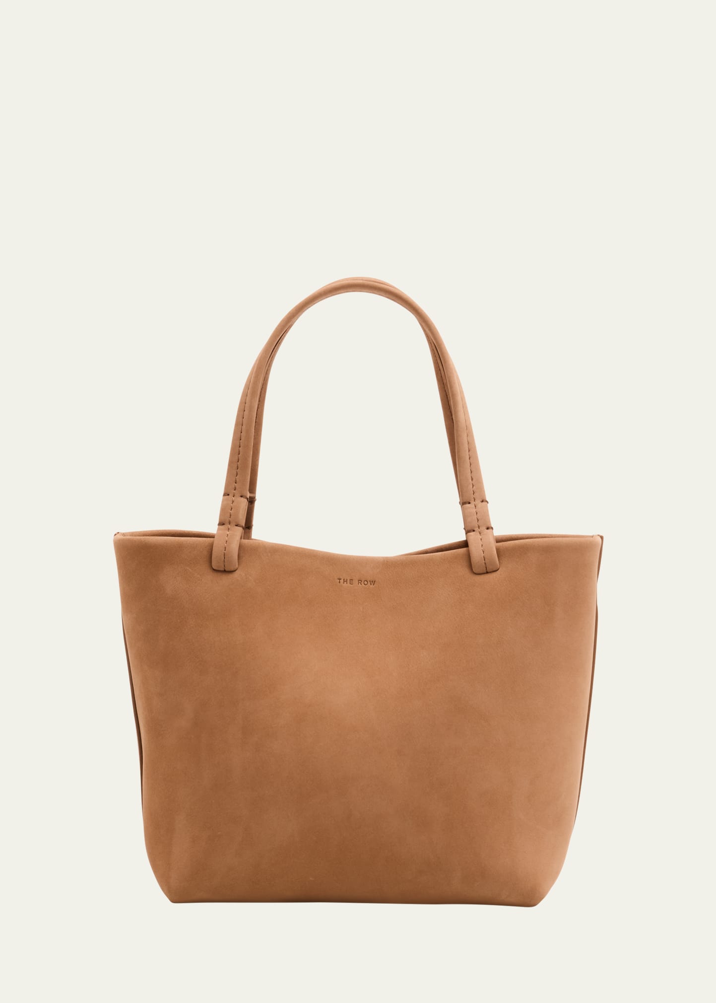上質 ★ THE ROW To Go Small suede tote bag The Row Small To Go Suede Tote Bag | Brown | FARFETCH
