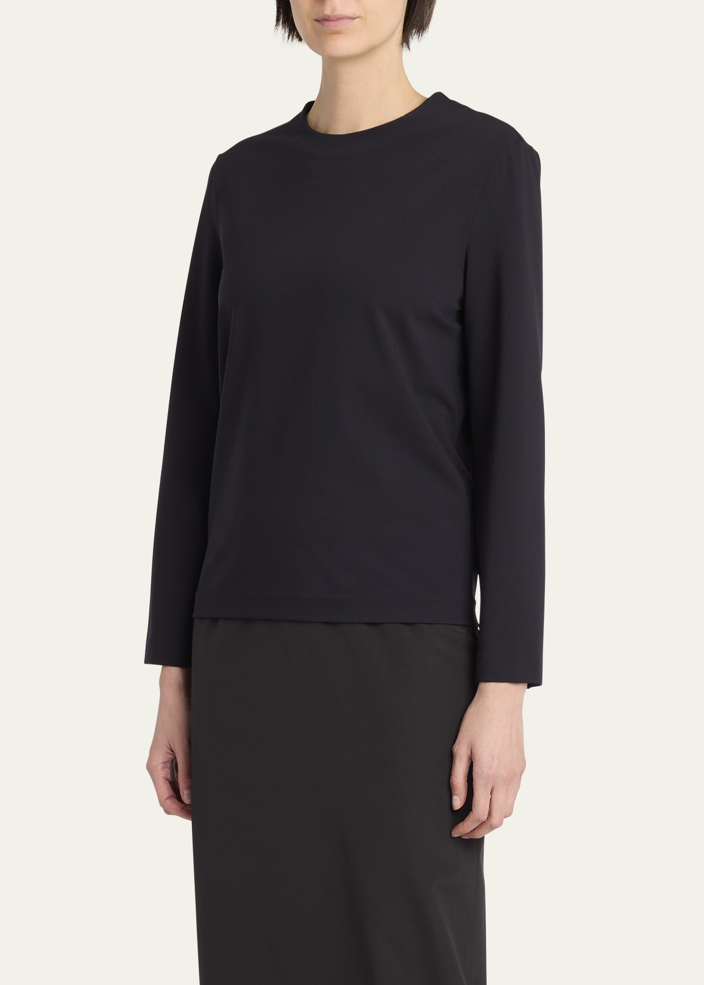 Azalea Long Sleeve Scuba Top