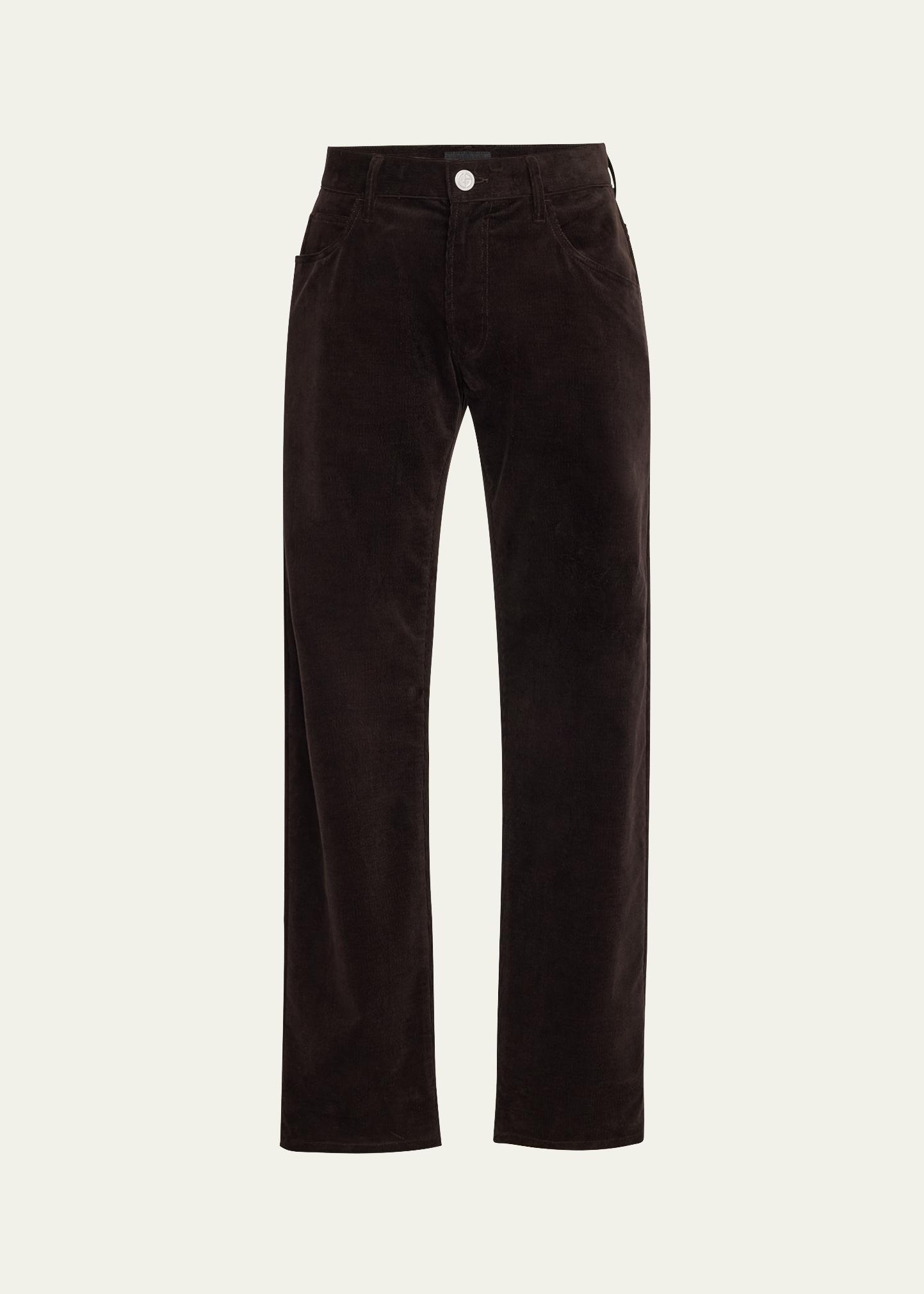 Giorgio Armani Men's Corduroy 5-Pocket Pants - Bergdorf Goodman