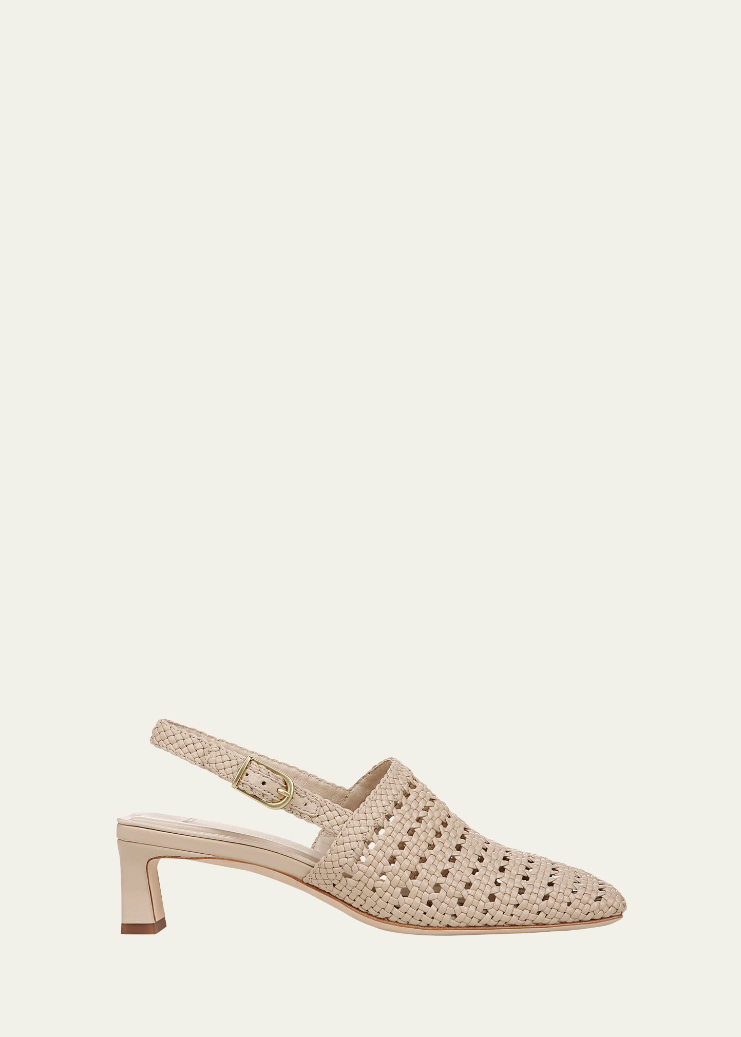 Vince Woven Leather Slingback Pumps - Bergdorf Goodman