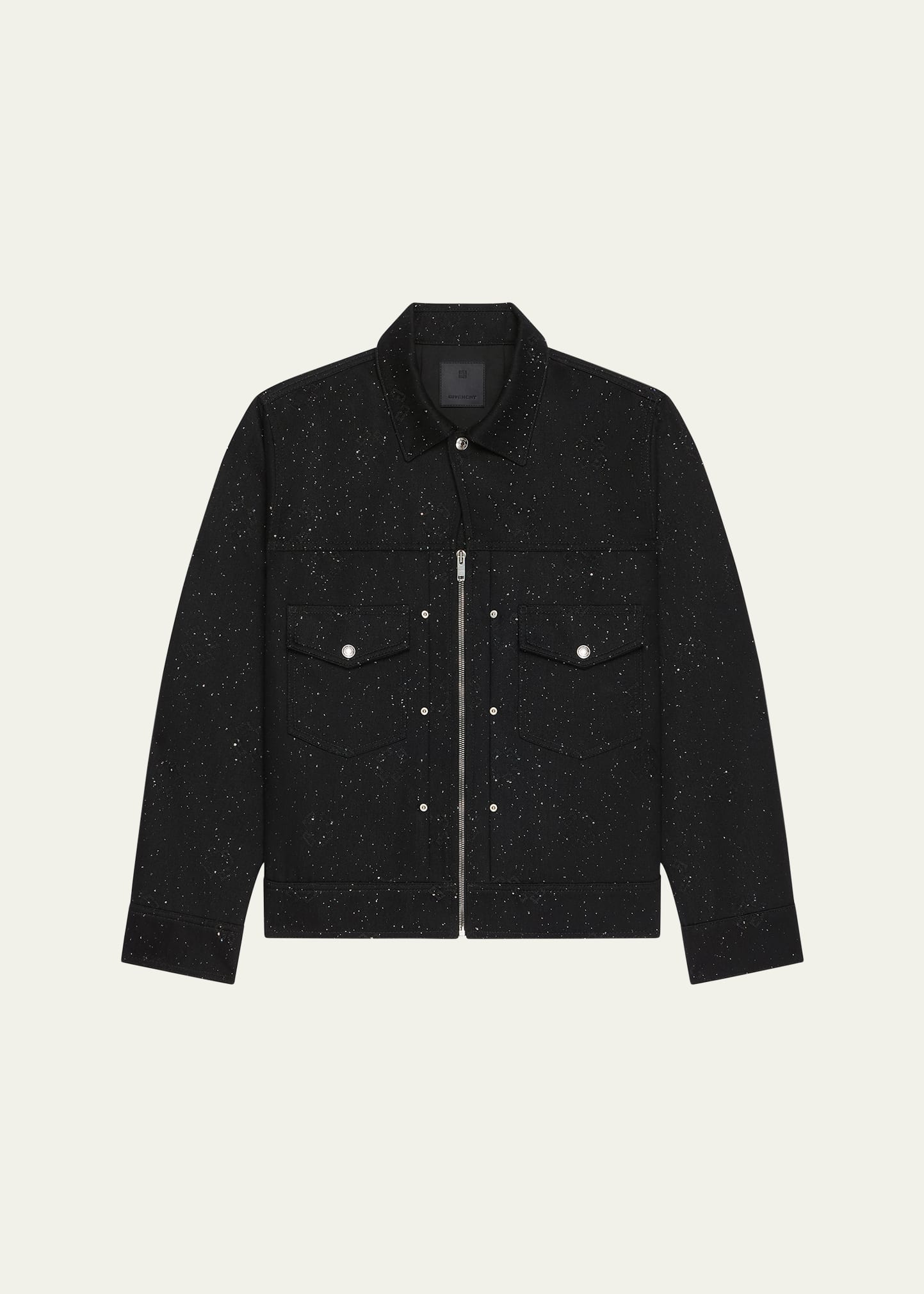 40万 GIVENCHY ジバンシー マシュー フック モヘア 4G ジャケット