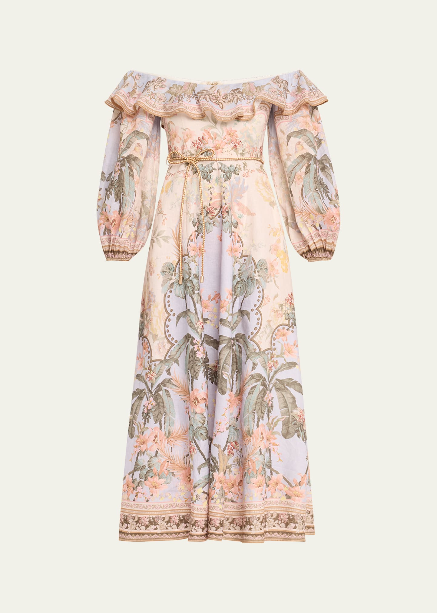 zimmermann off shoulder dress zimmermann melody off shoulder dress black Zimmermann Luminosity Liftoff  Flower Midi Morisot Black Print