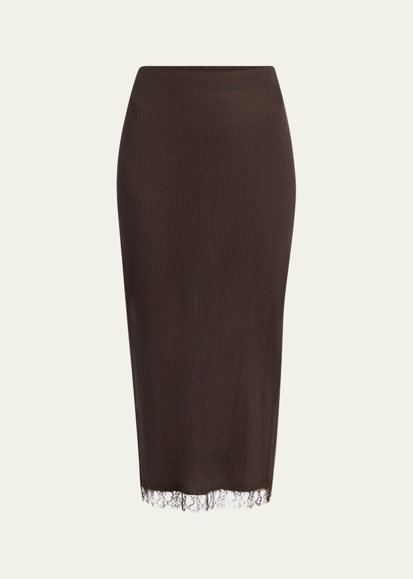 【PORTERNA】Rown mid-length skirt THE ROW Corinna crepe skirt | NET-A-PORTER