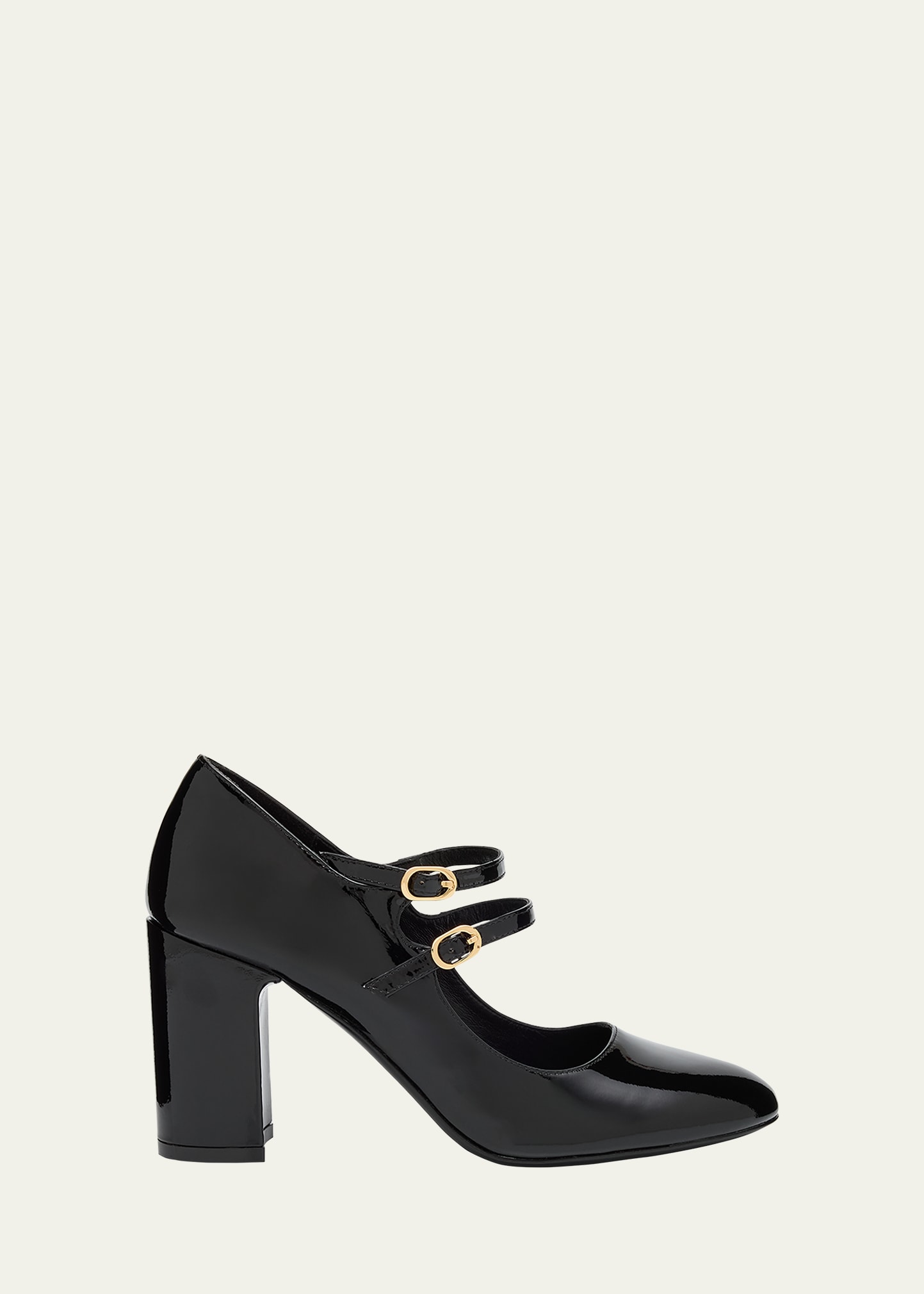 Posh Patent Leather Mary Jane Ballerina Pumps