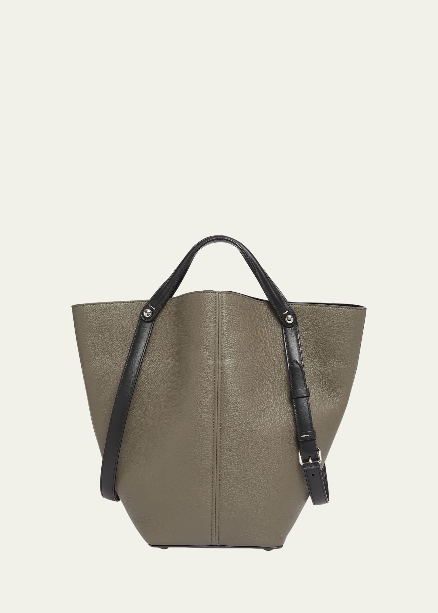 Maison Margiela Medium Leather Shopper Tote Bag - Bergdorf